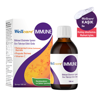 Wellcare Immune 150 ml Şurup