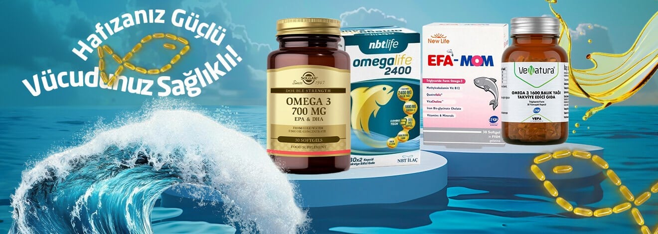 VitaminSAN Omega-3 Takviyeleri