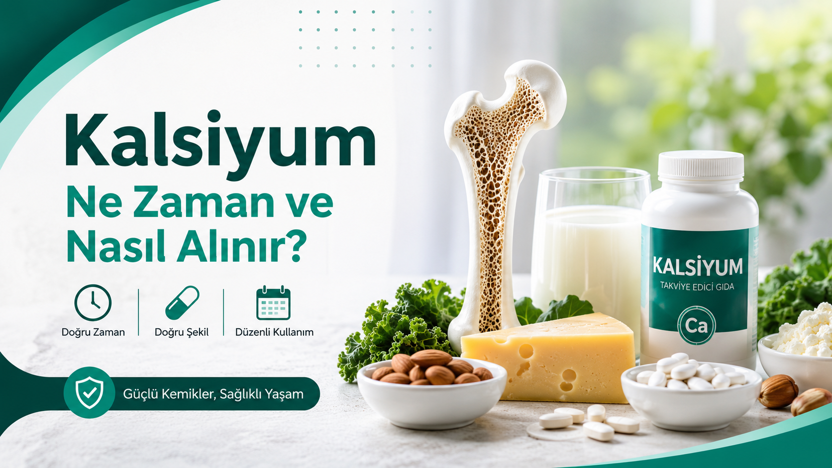 Kalsiyum Ne Zaman ve Nasıl Alınır?
