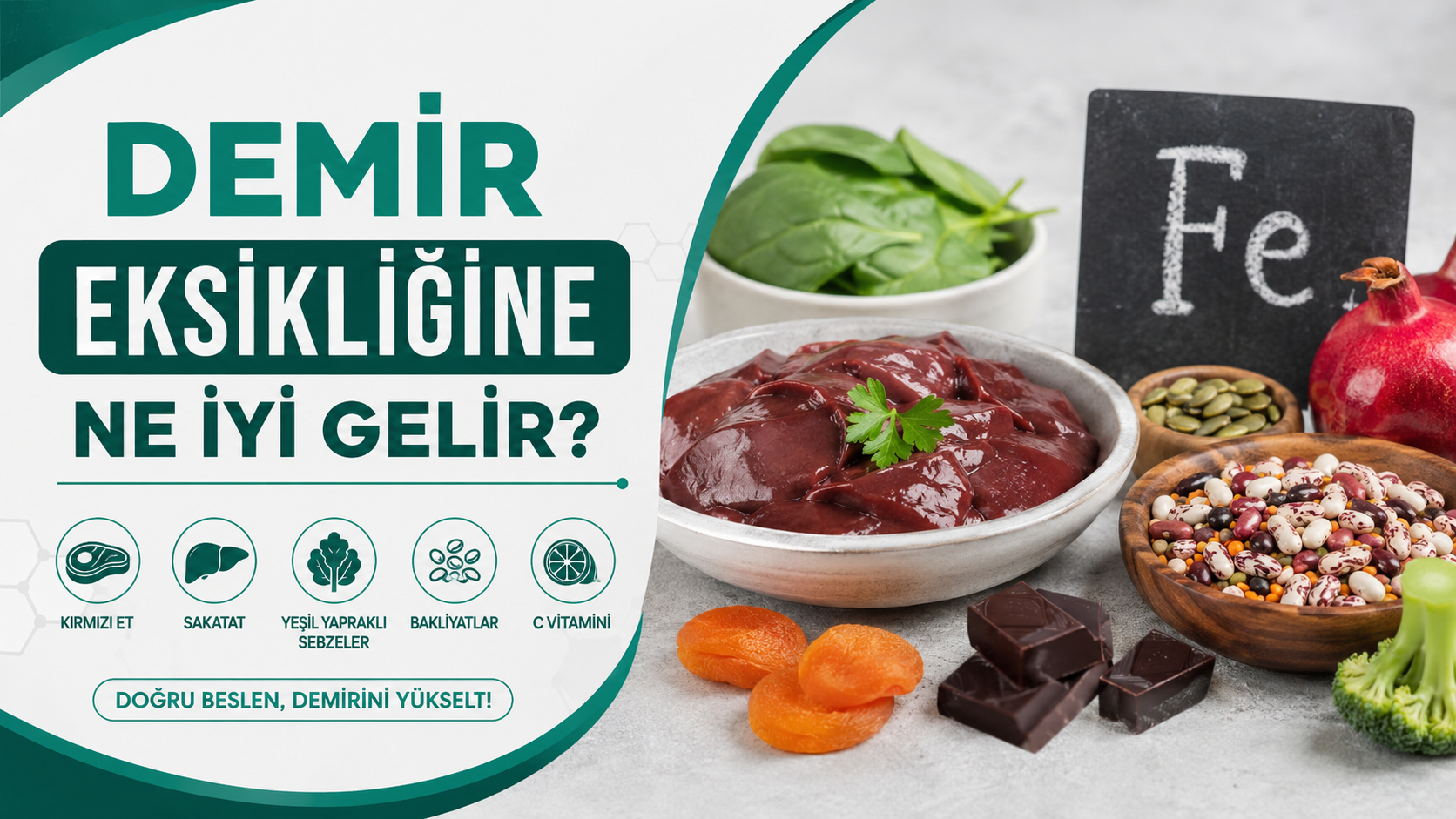 Demir Eksikliğine Ne İyi Gelir?