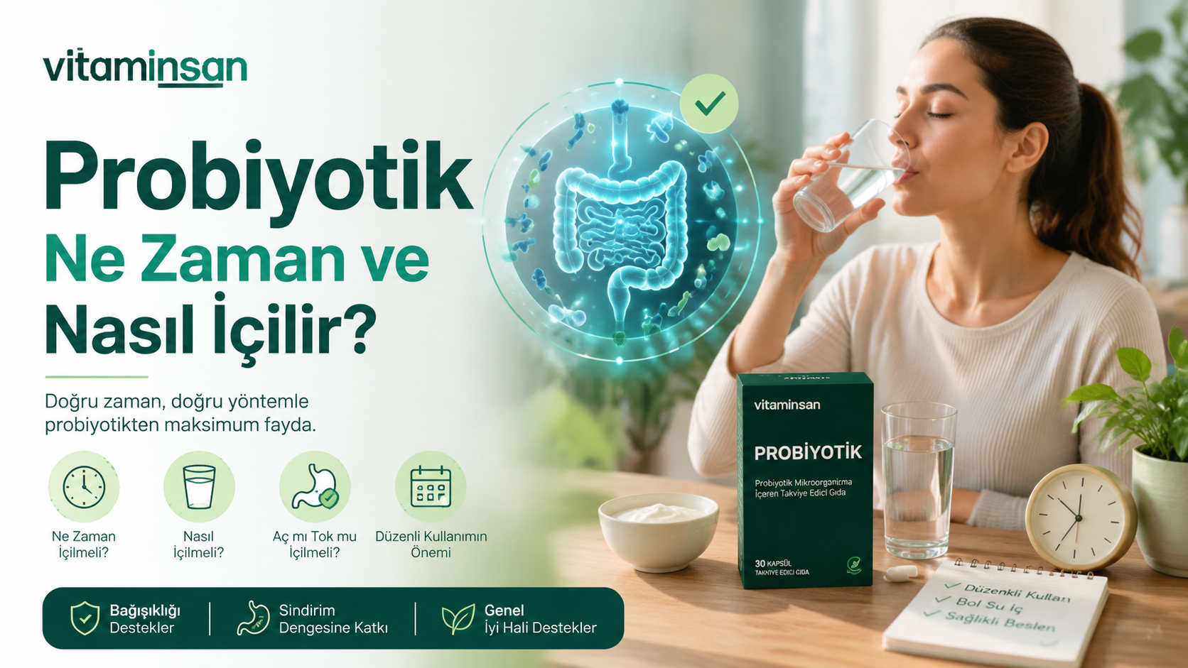 Probiyotik Ne Zaman ve Nasıl İçilir?