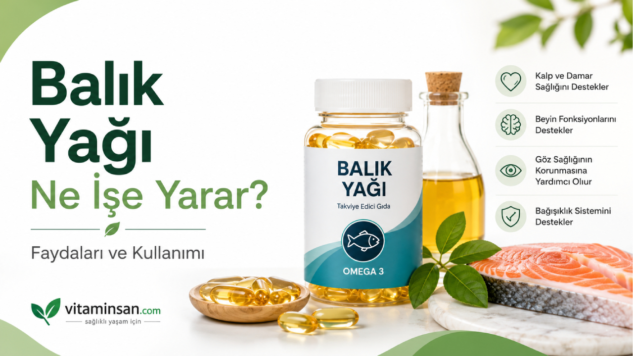 Balık Yağı Ne İşe Yarar? Faydaları ve Kullanımı