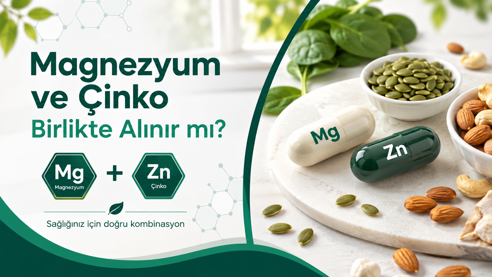 Magnezyum ve Çinko Birlikte Alınır mı?