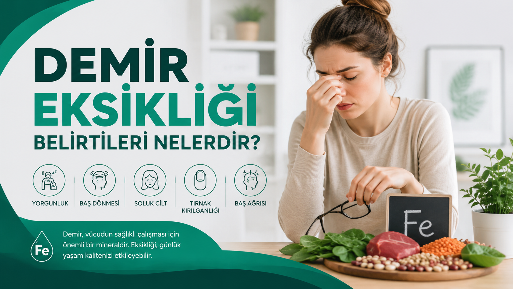 Demir Eksikliği Belirtileri Nelerdir?