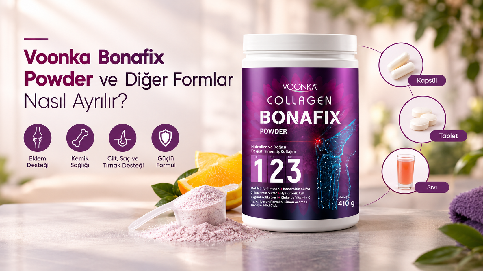 Voonka Bonafix Powder ve Diğer Formlar Nasıl Ayrılır?