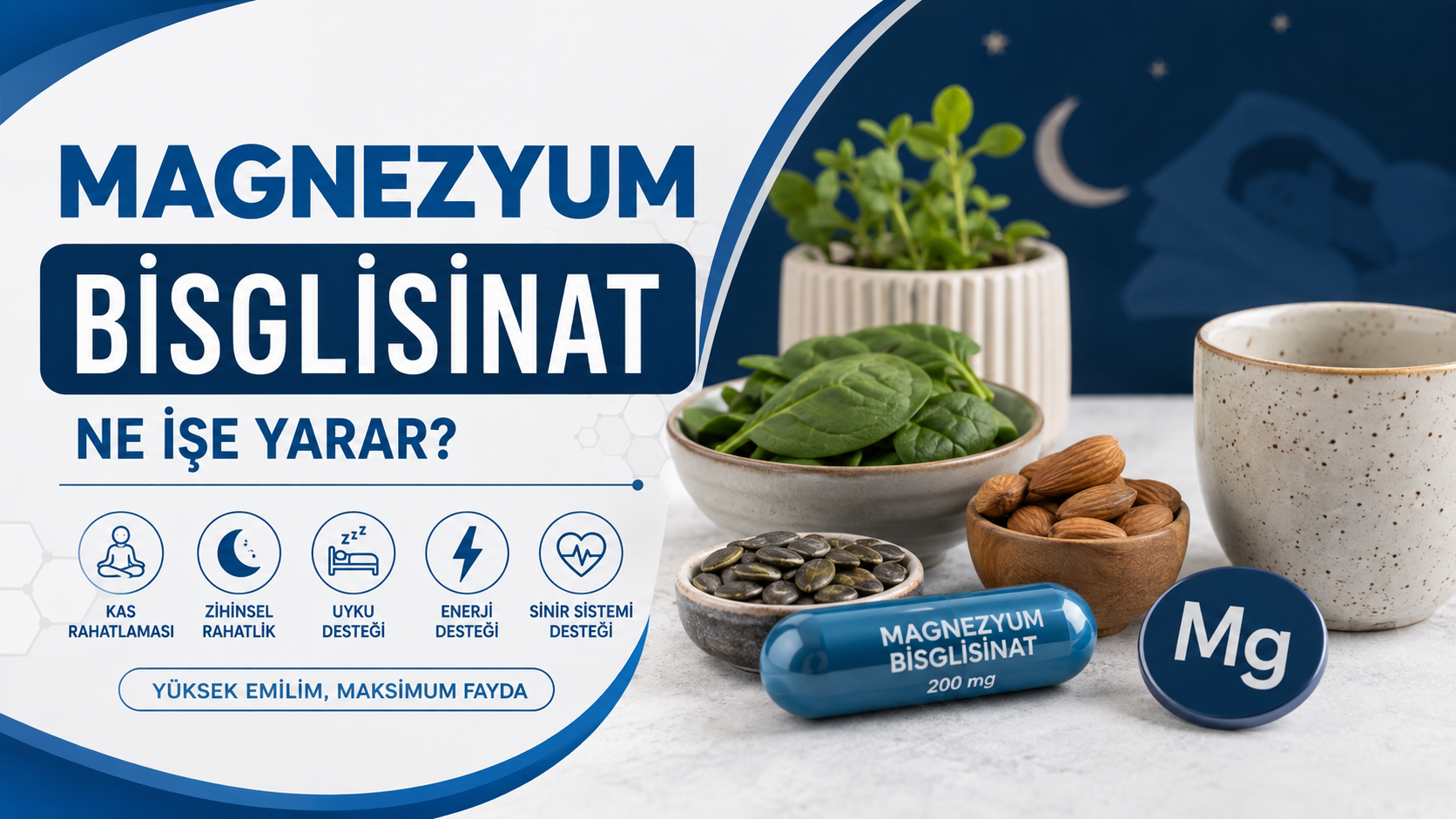 Magnezyum Bisglisinat Ne İşe Yarar?