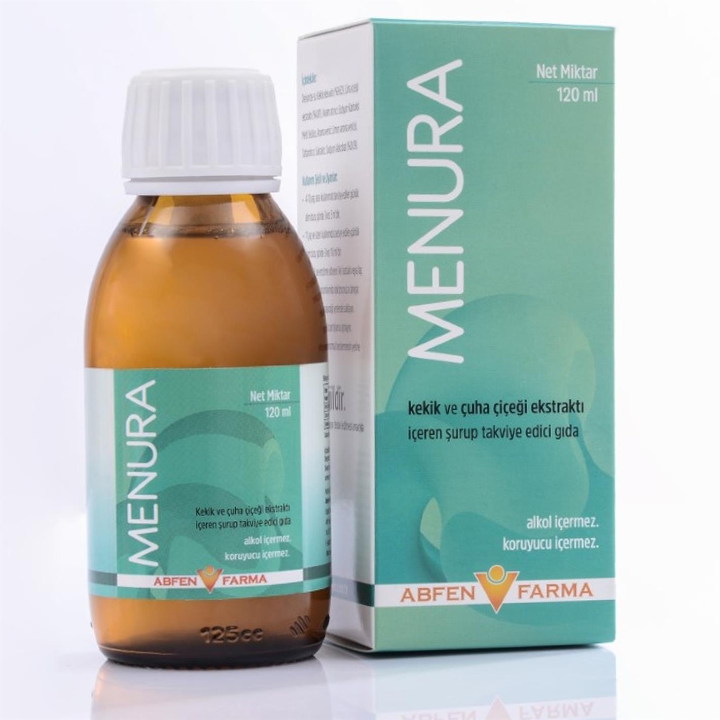Abfen Menura Kekik ve Çuha Ekstraktlı Takviye Edici Gıda 120 ml