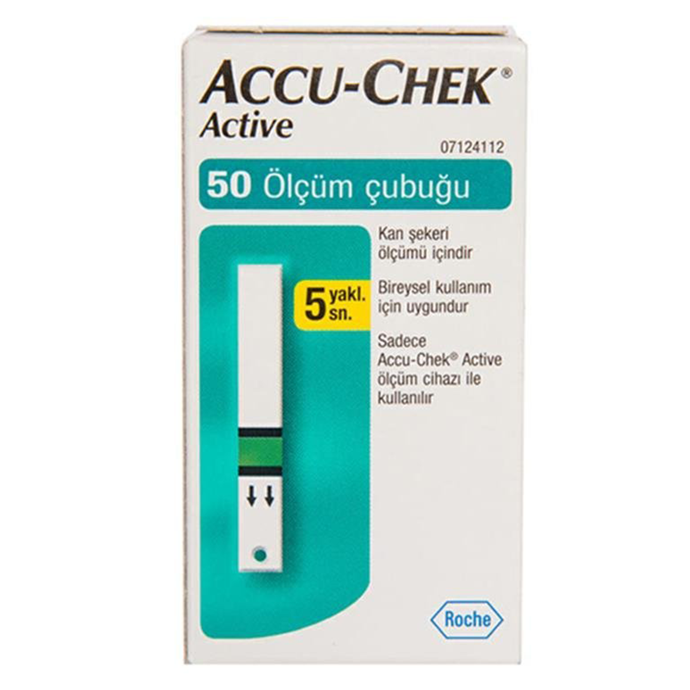 Accu Chek Accu-chek Active Şeker Ölçüm Çubuğu 50'li