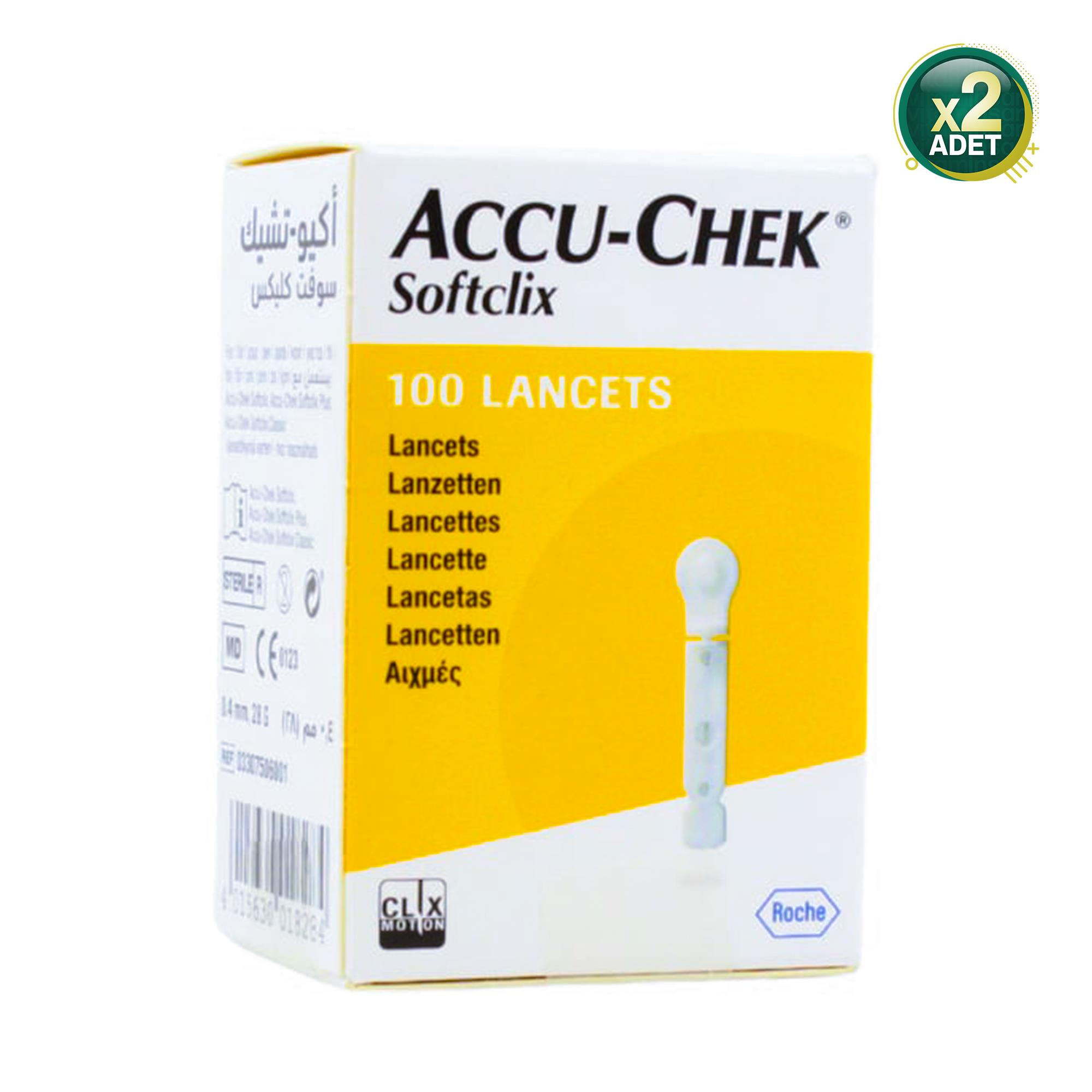 Accu-Chek Softclix Lancets 100'lü 2 Adet