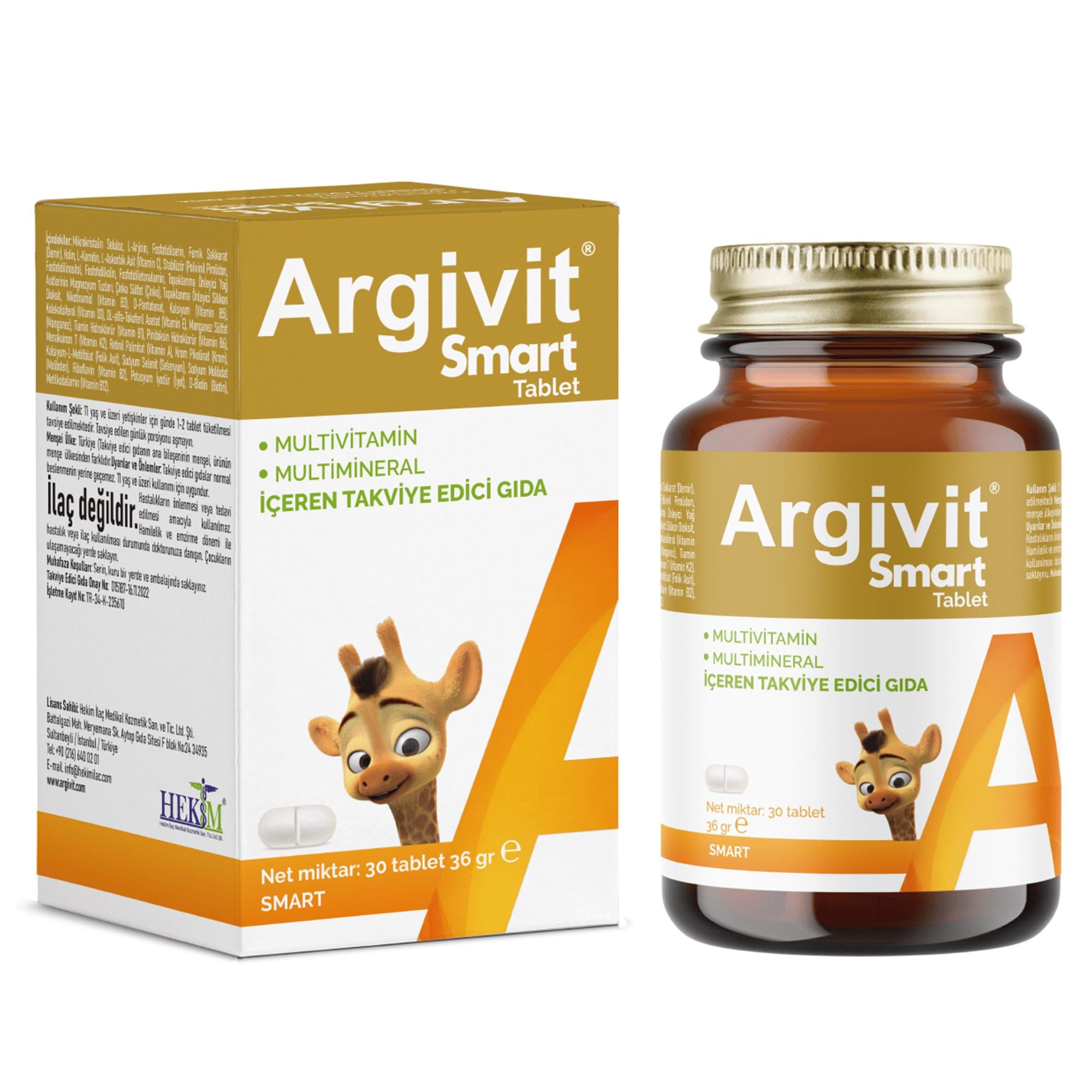Argivit Smart 30 Tablet