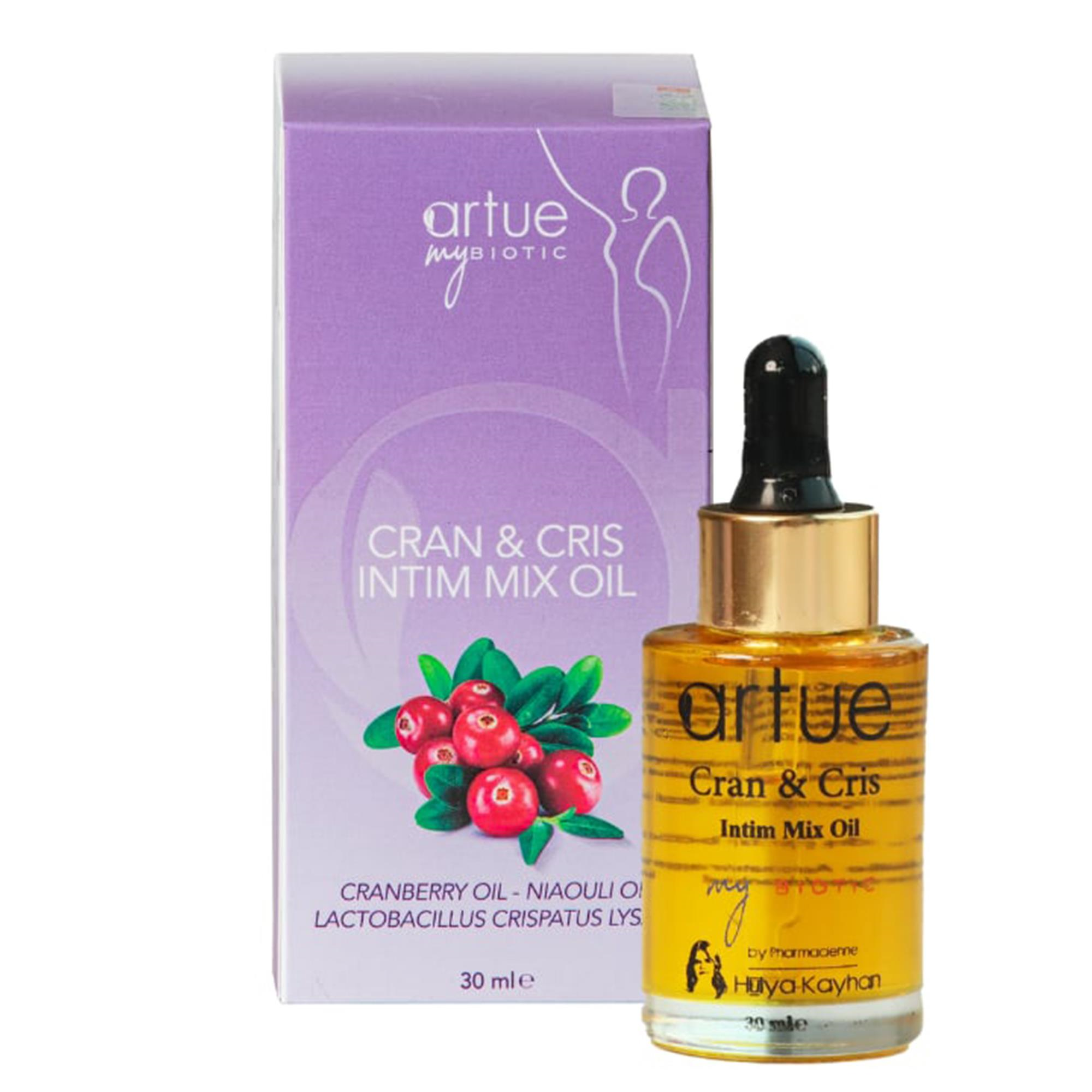 Art De Huile Artue MyBiotic Cran & Cris Intim Mix Oil – %100 Organik Vajinal Bakım Yağı