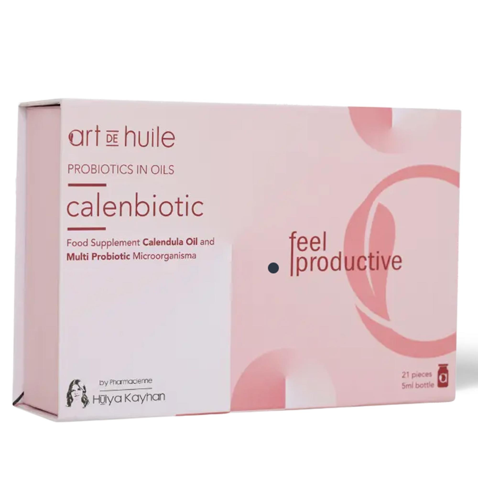 Art de Huile By Hülya Kayhan Calenbiotic Probiotic 20 Saşe