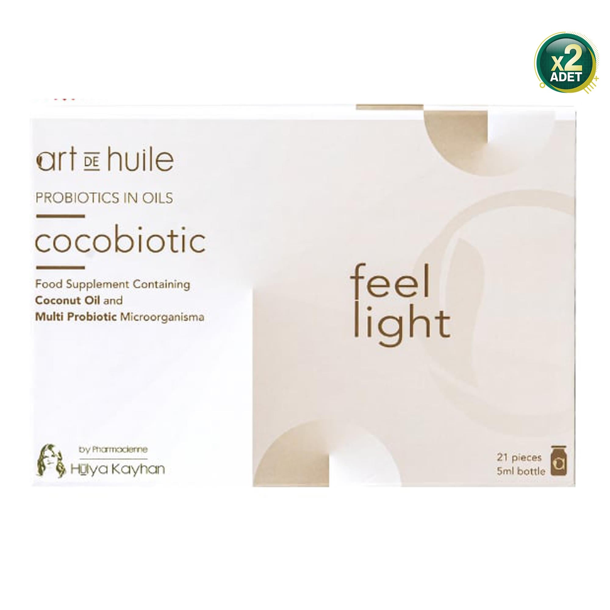 Art De Huile Cocobiotic Probiotic 5 ml 20'li 2 Paket
