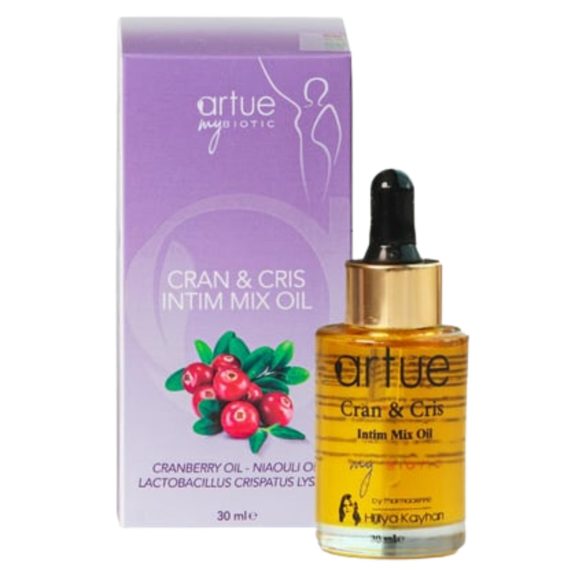 Artu Cran & Cris Mix Oil İntim Bakım Yağı 30 ML