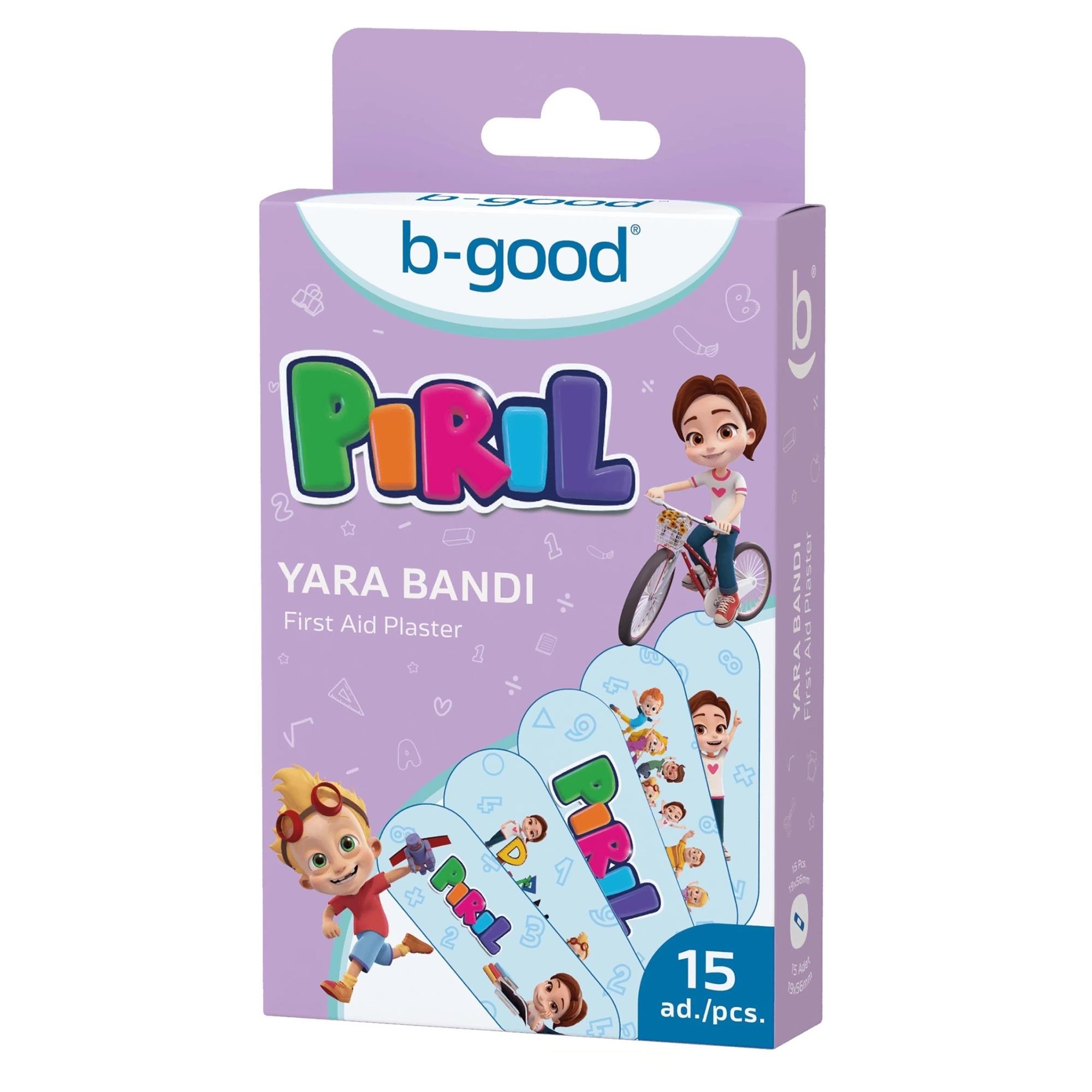 B-Good Pırıl Karakterli 15'li Yara Bandı