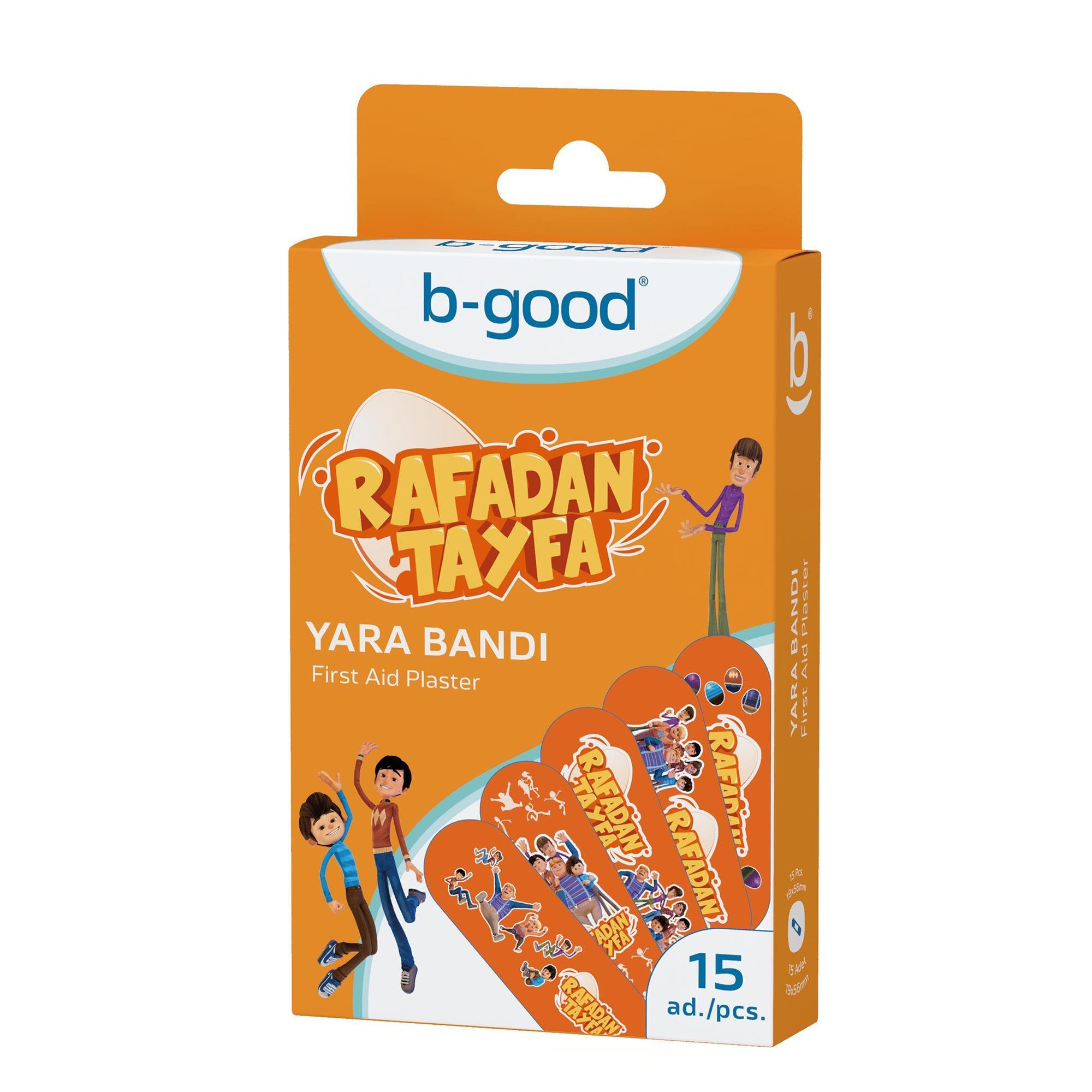 B-Good Rafadan Tayfa Karakterli Yara Bandı 15'li