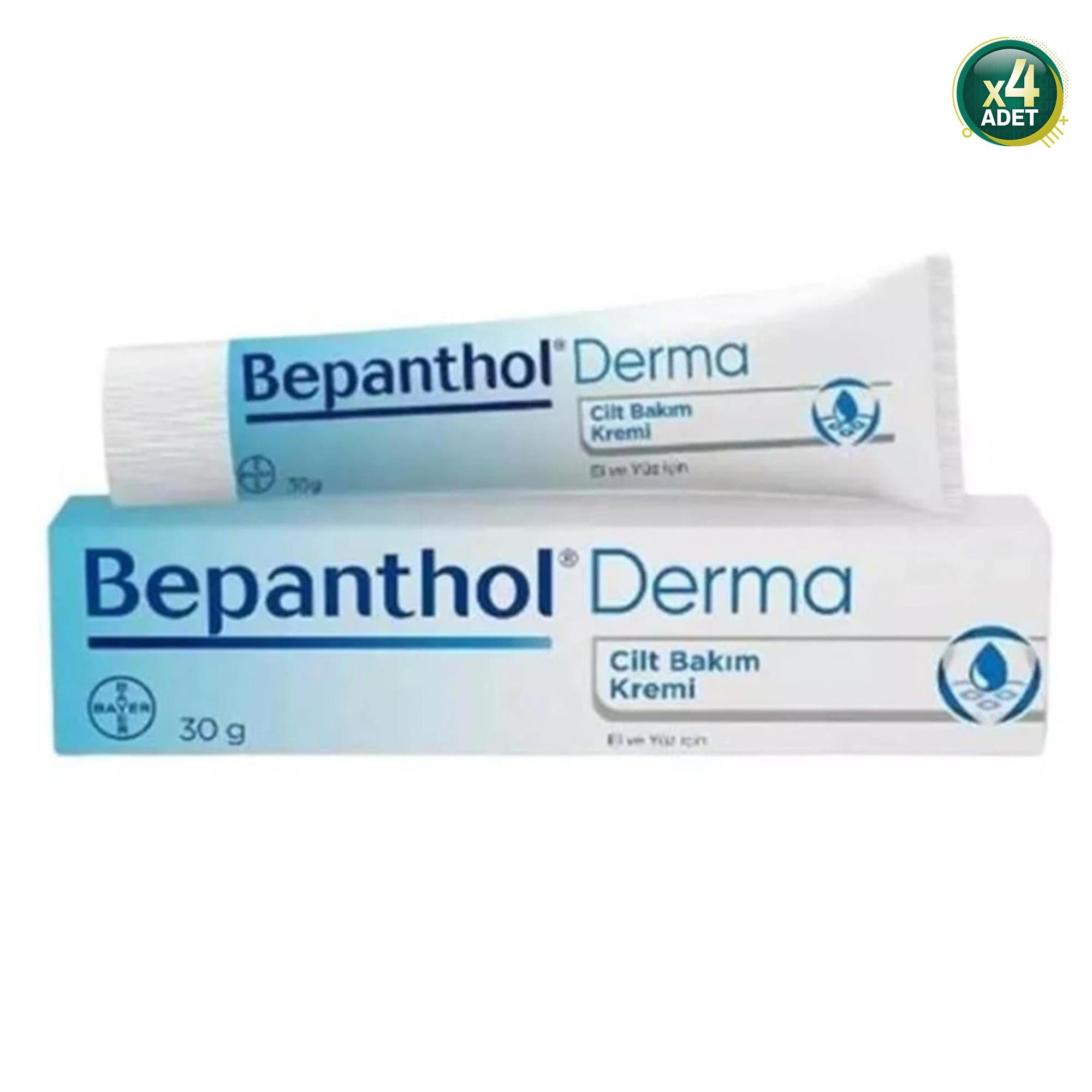 Bepanthol Derma Cilt Bakım Kremi 30 gr 4 Adet