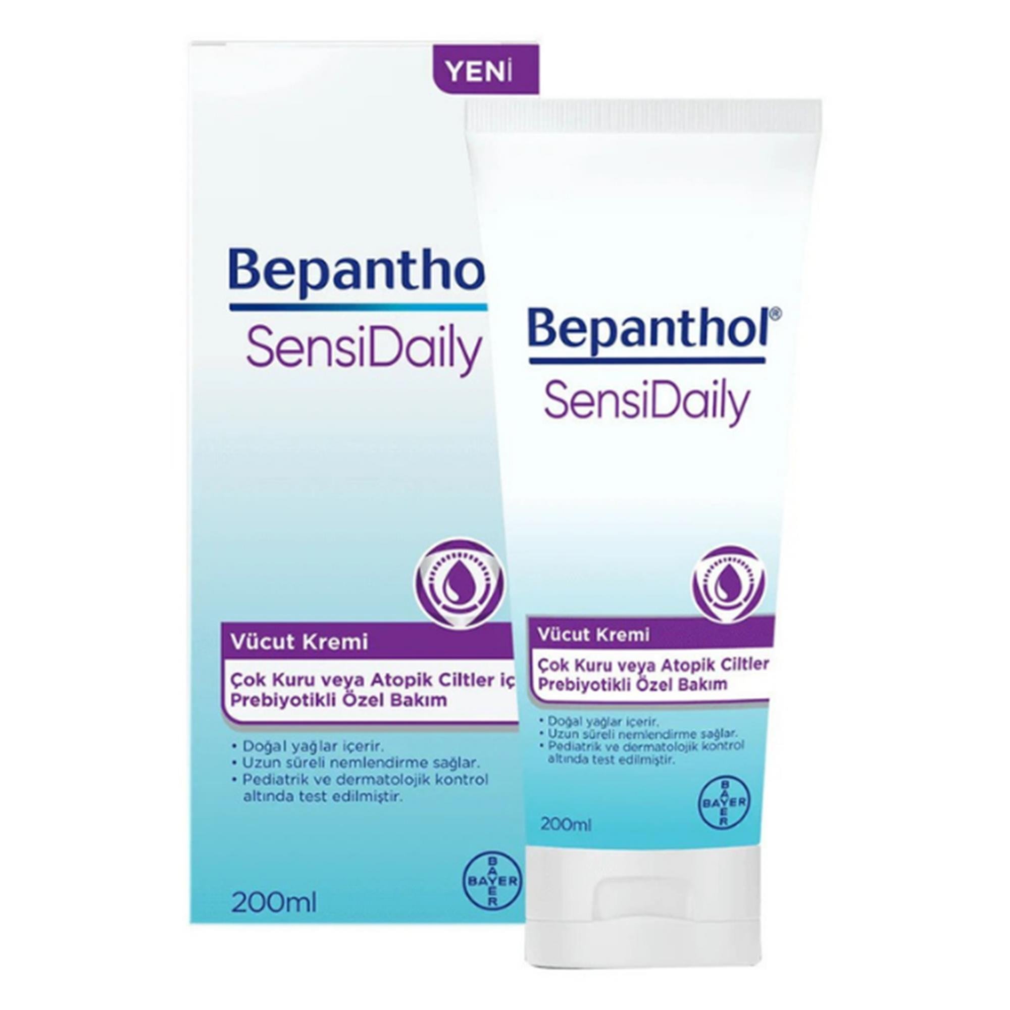 Bepanthol SensiDaily Cream Vücut Kremi 200 ml