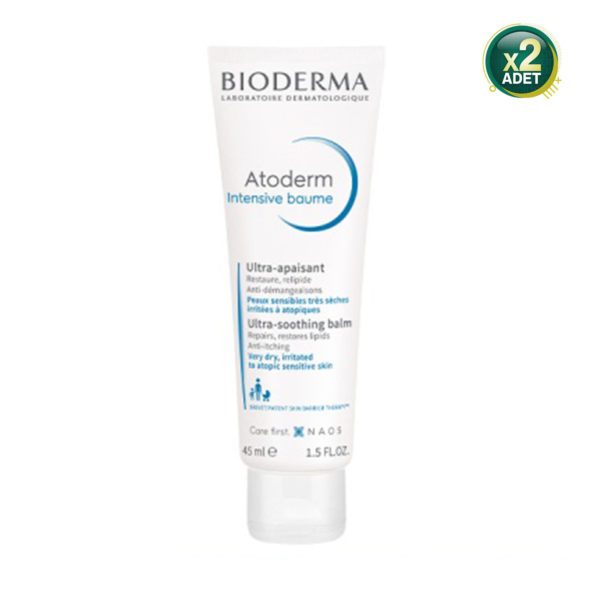Bioderma Atoderm Intensive Balm 45 ml Nemlendirici 2 Adet