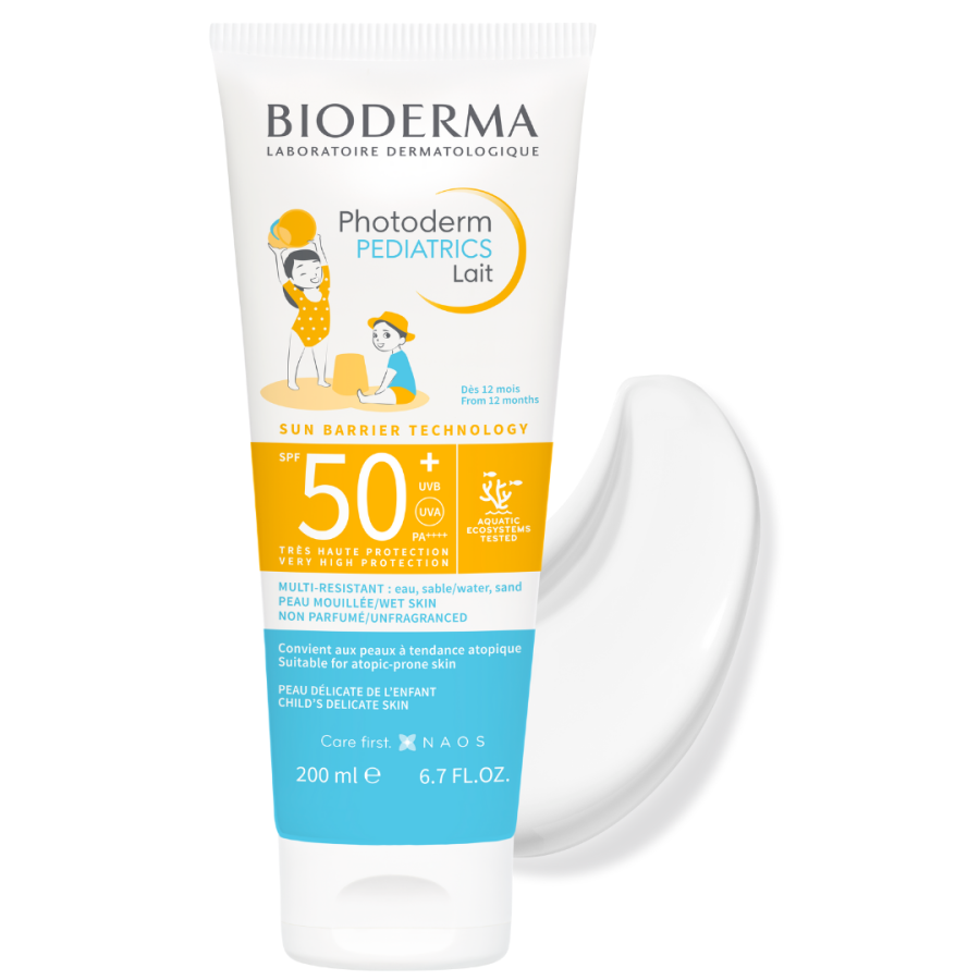 Bioderma Photoderm Pediatrics Lait 200 ml 50 Faktör Bebek ve Çocuk Güneş Kremi