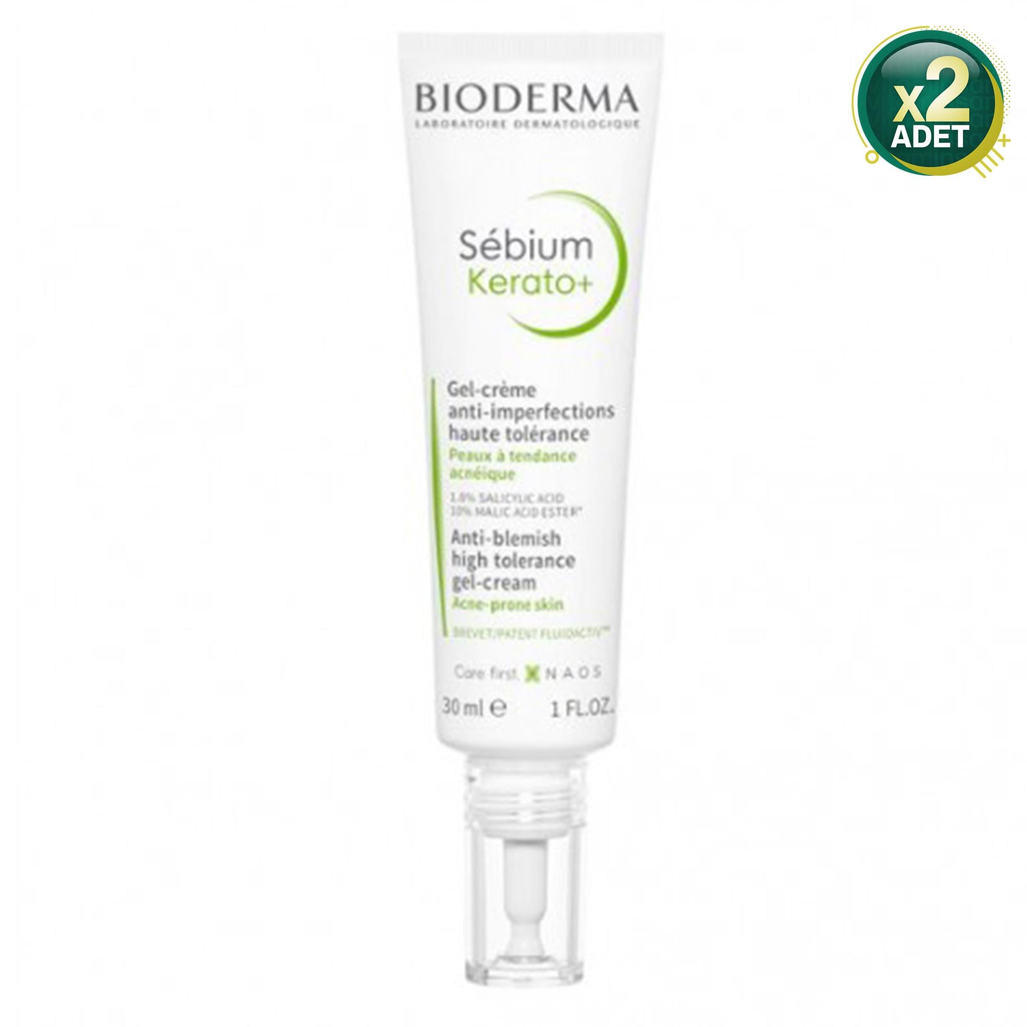 Bioderma Sebium Kerato Gel Cream 30 Ml 2 Adet