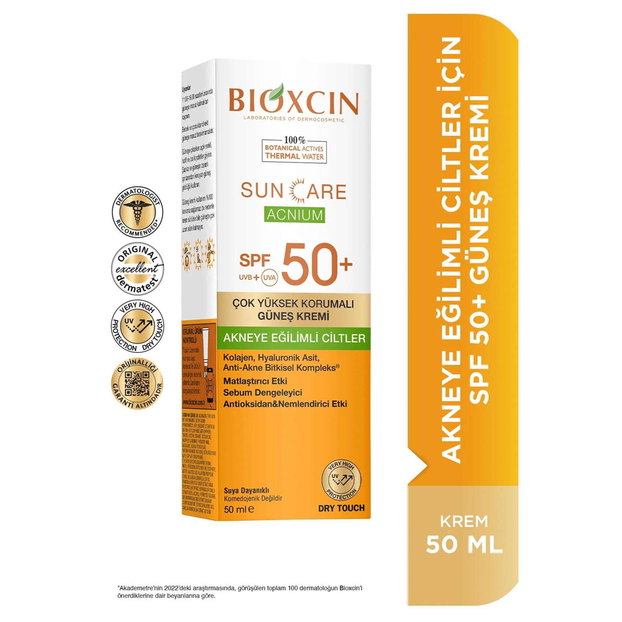 Bioxcin Sun Care Acnium Krem SPF50 50 ml