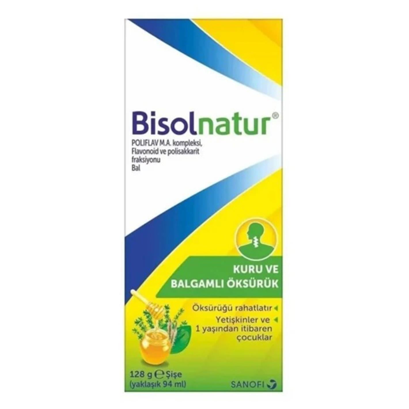 Bisolnatur 128 gr Öksürük Şurubu