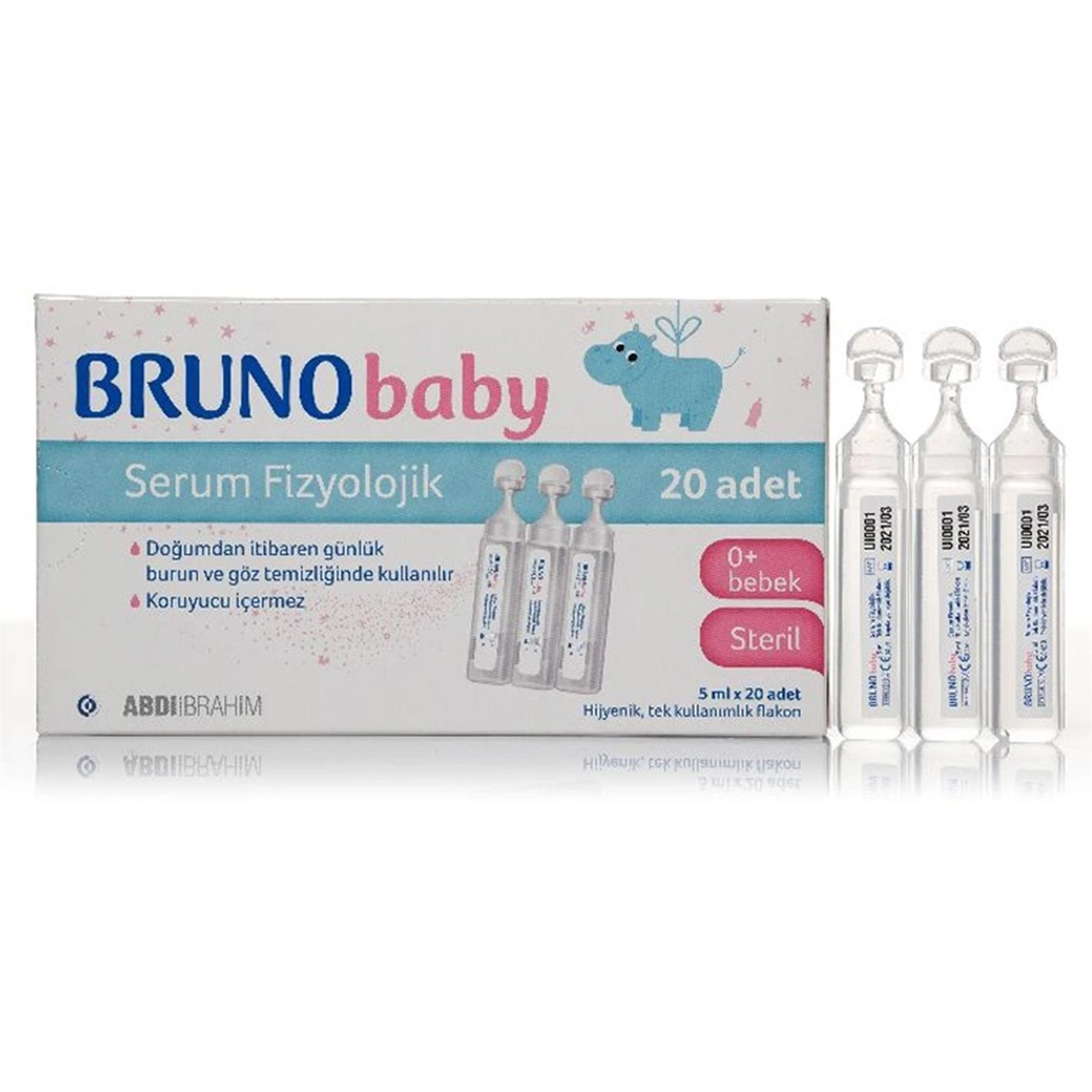Bruno Baby Serum Damla 5 ml x 20 Adet
