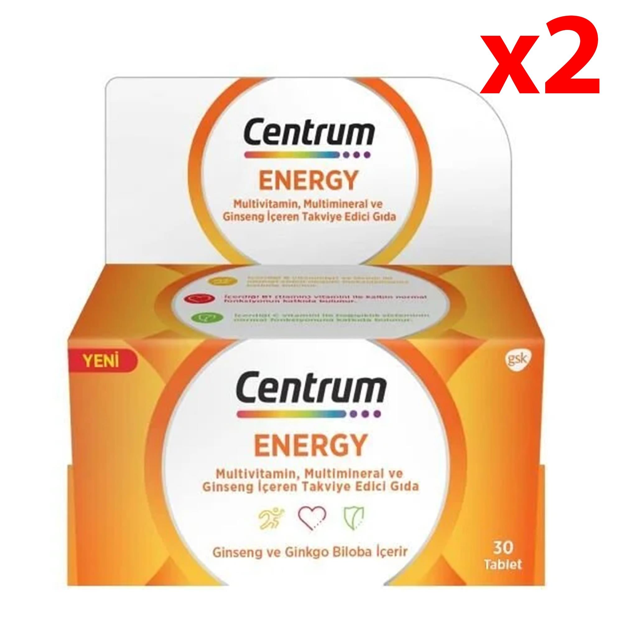 Centrum Energy 30 Tablet 2 Adet