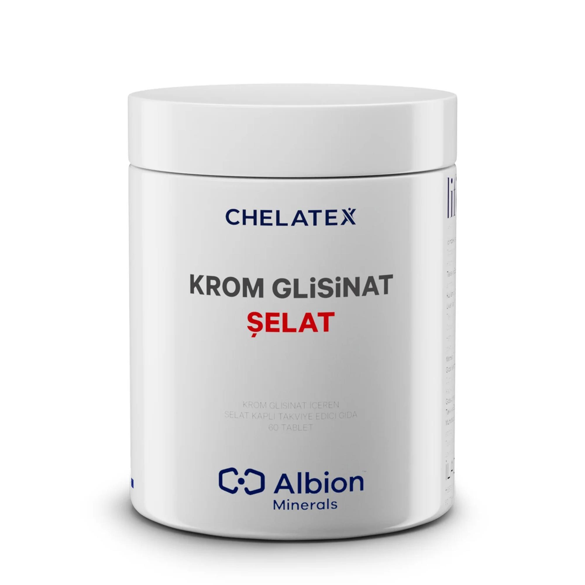 Chelatex Krom Bisglisinat 60 Tablet