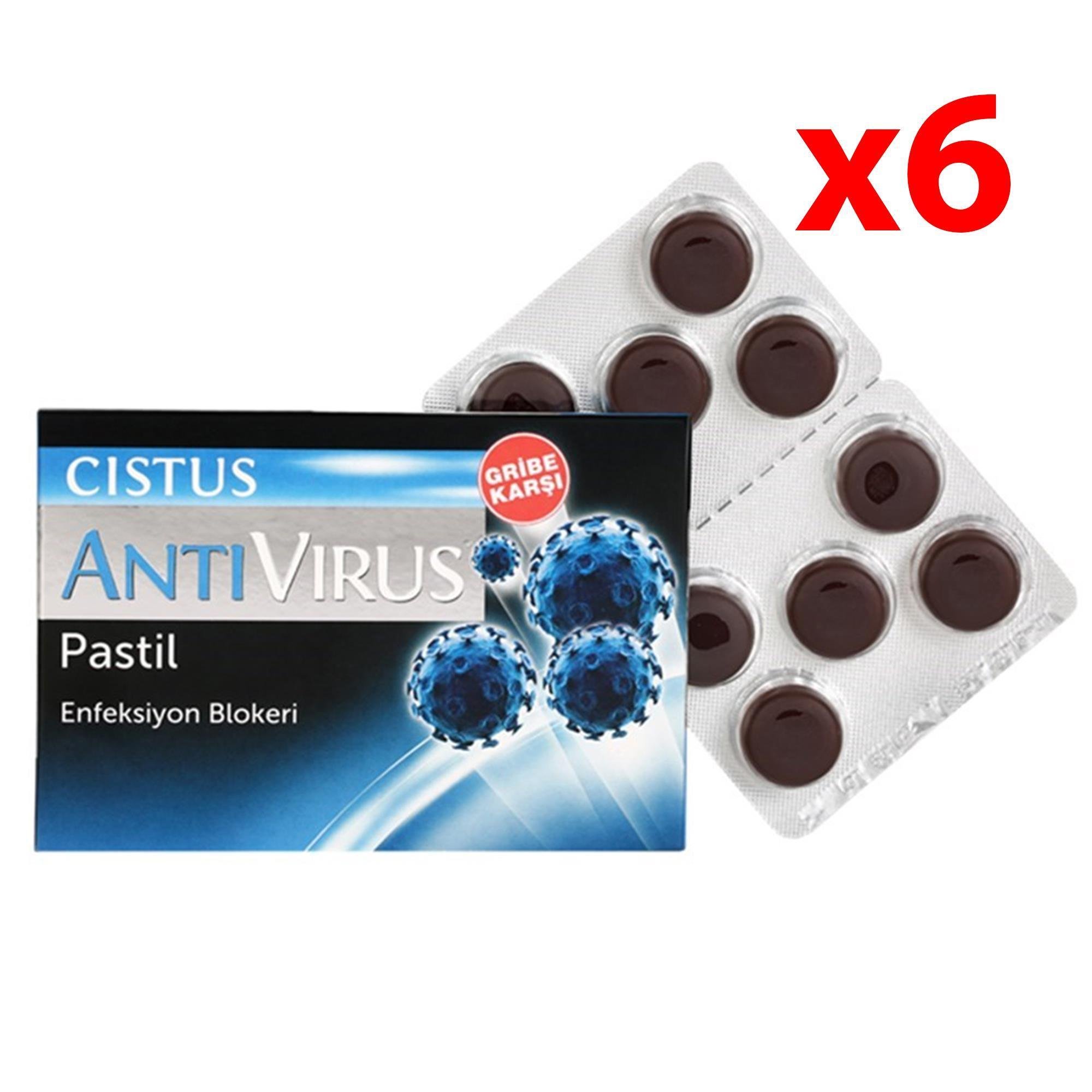 Cistus Antivirüs 10 Pastil 6 Adet