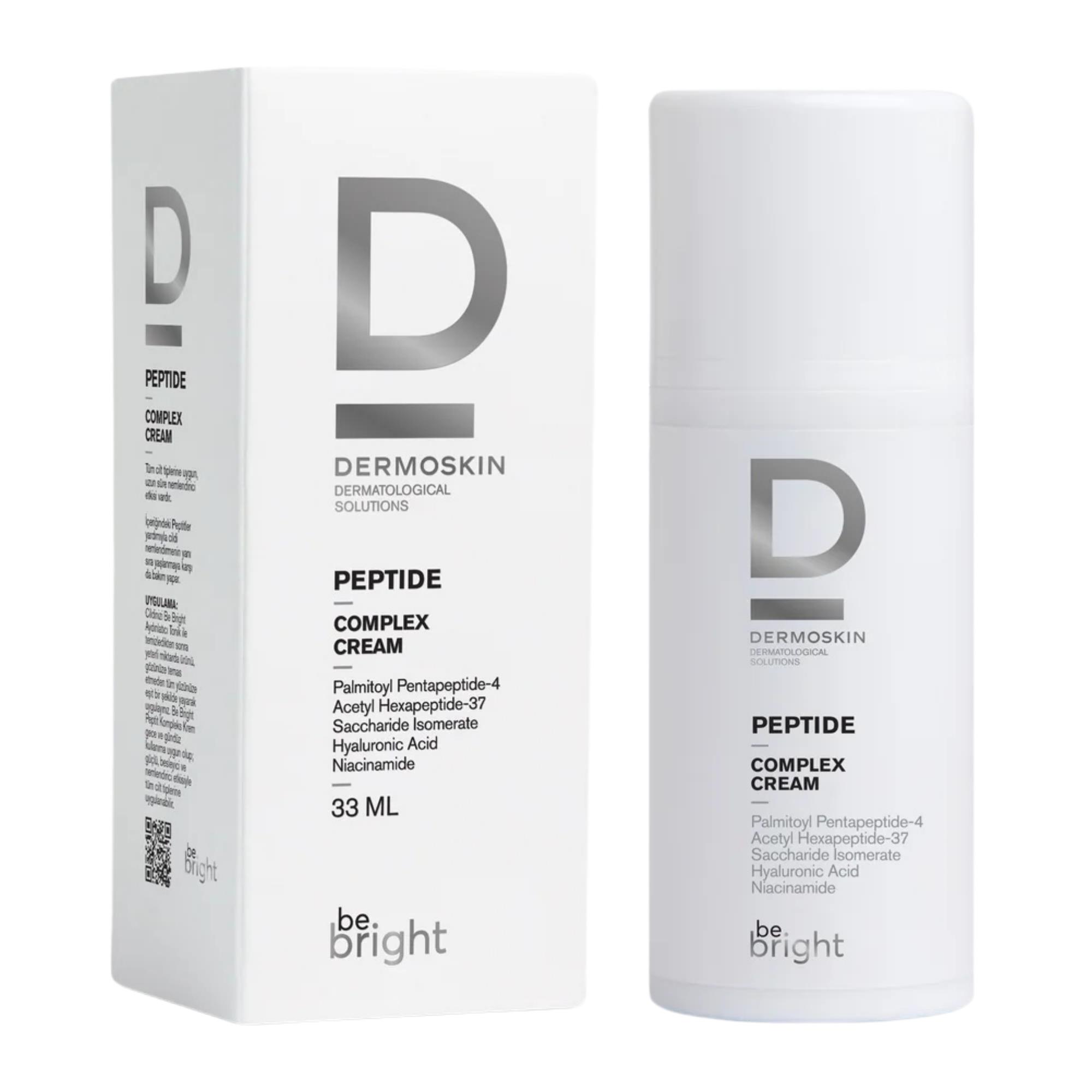 Dermoskin Be Bright Peptit Kompleks Krem 33 ml Nemlendirici