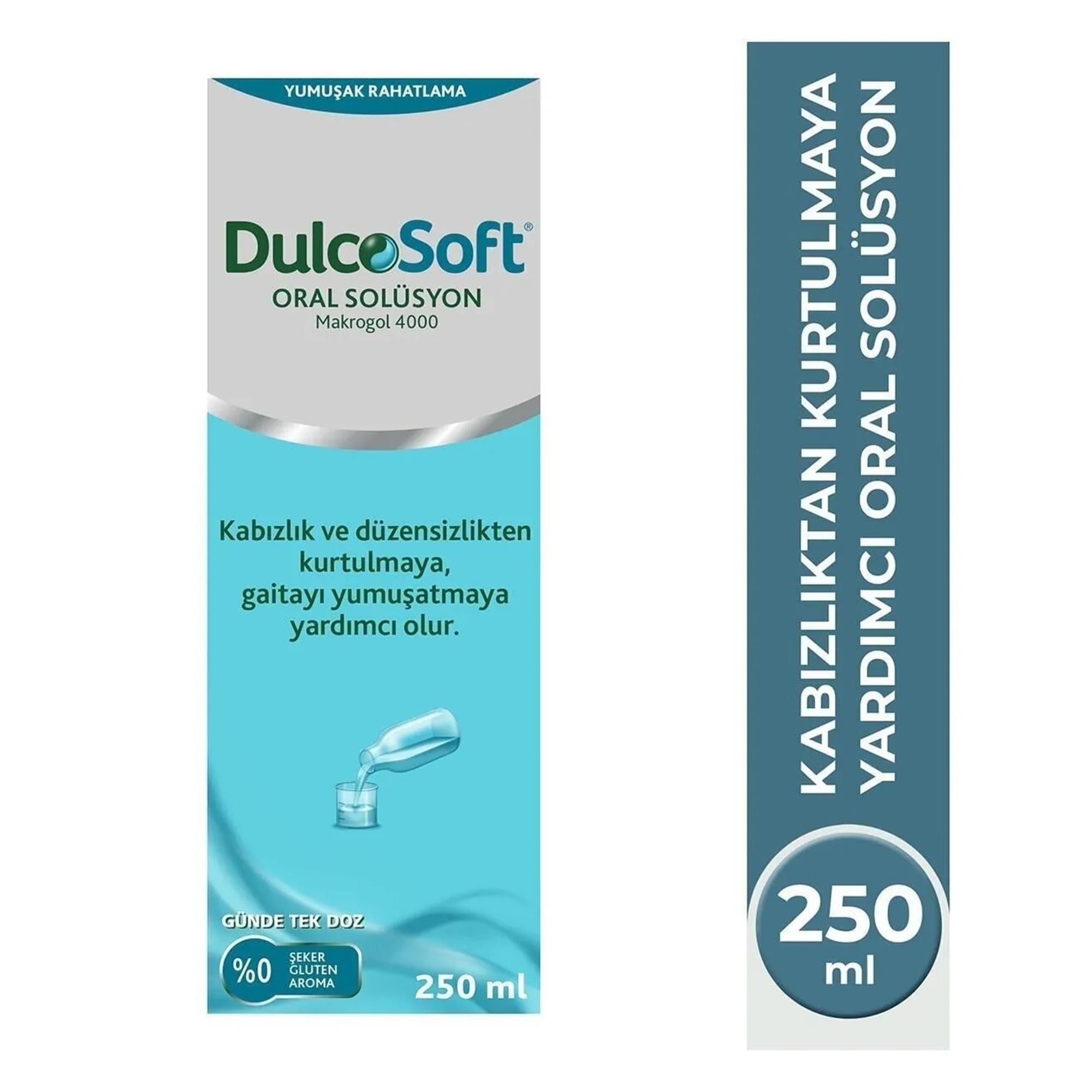 Dulcosoft Oral Solüsyon Makrogol 4000 250 ml