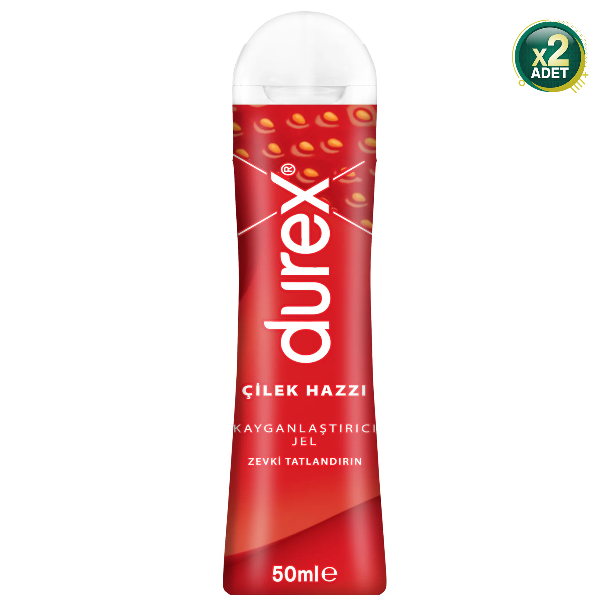 Durex Play Çilek Hazzı Kayganlaştırıcı Jel 50 ml 2 Adet