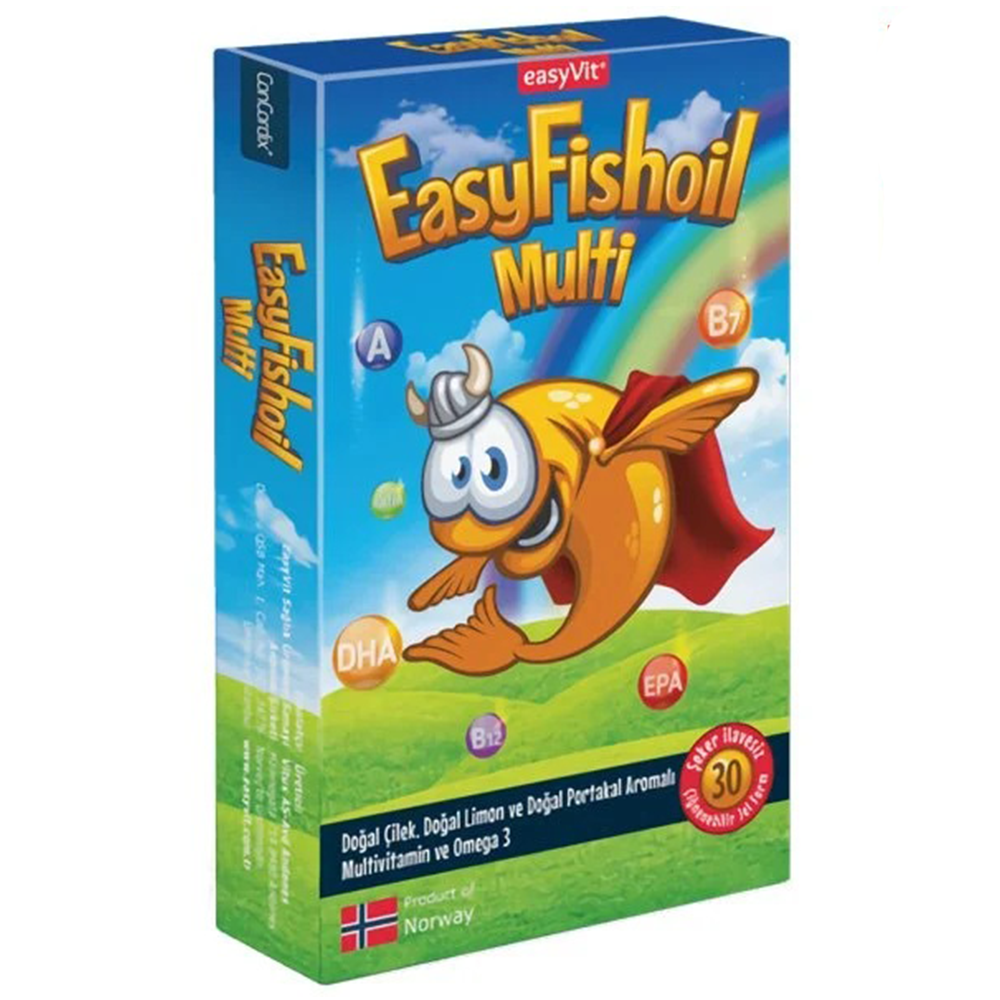 EasyVit EasyFishoil Multi Omega 3 30 Tablet