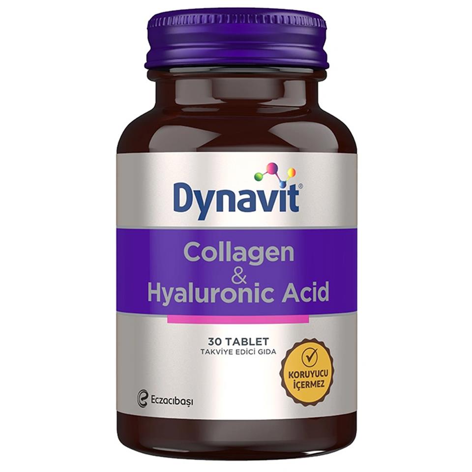 Eczacıbaşı Dynavit Collagen+Hyaluronik Acid 30 Tablet
