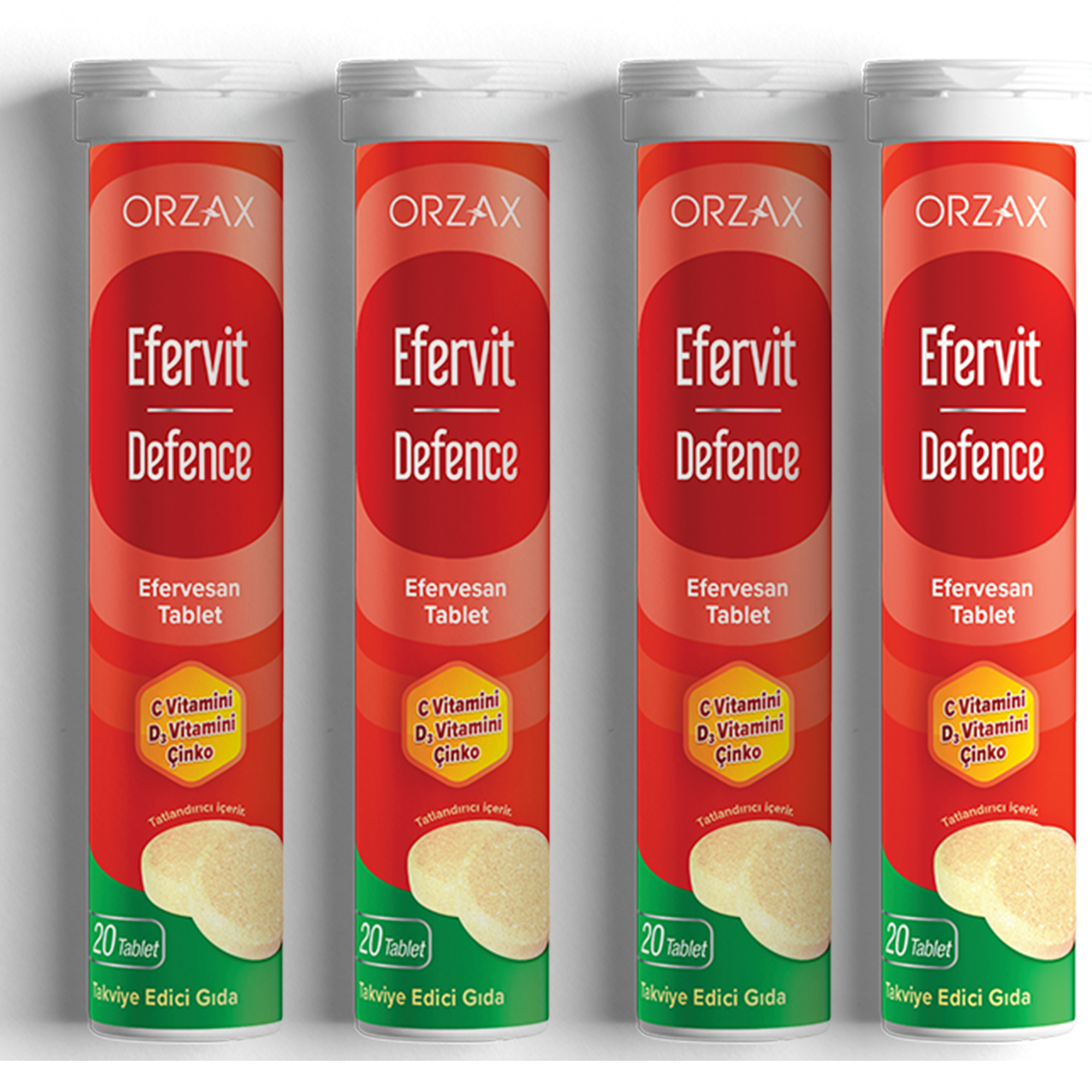 Efervit Defence 20 Efervesan Tablet 2'li 4 Adet