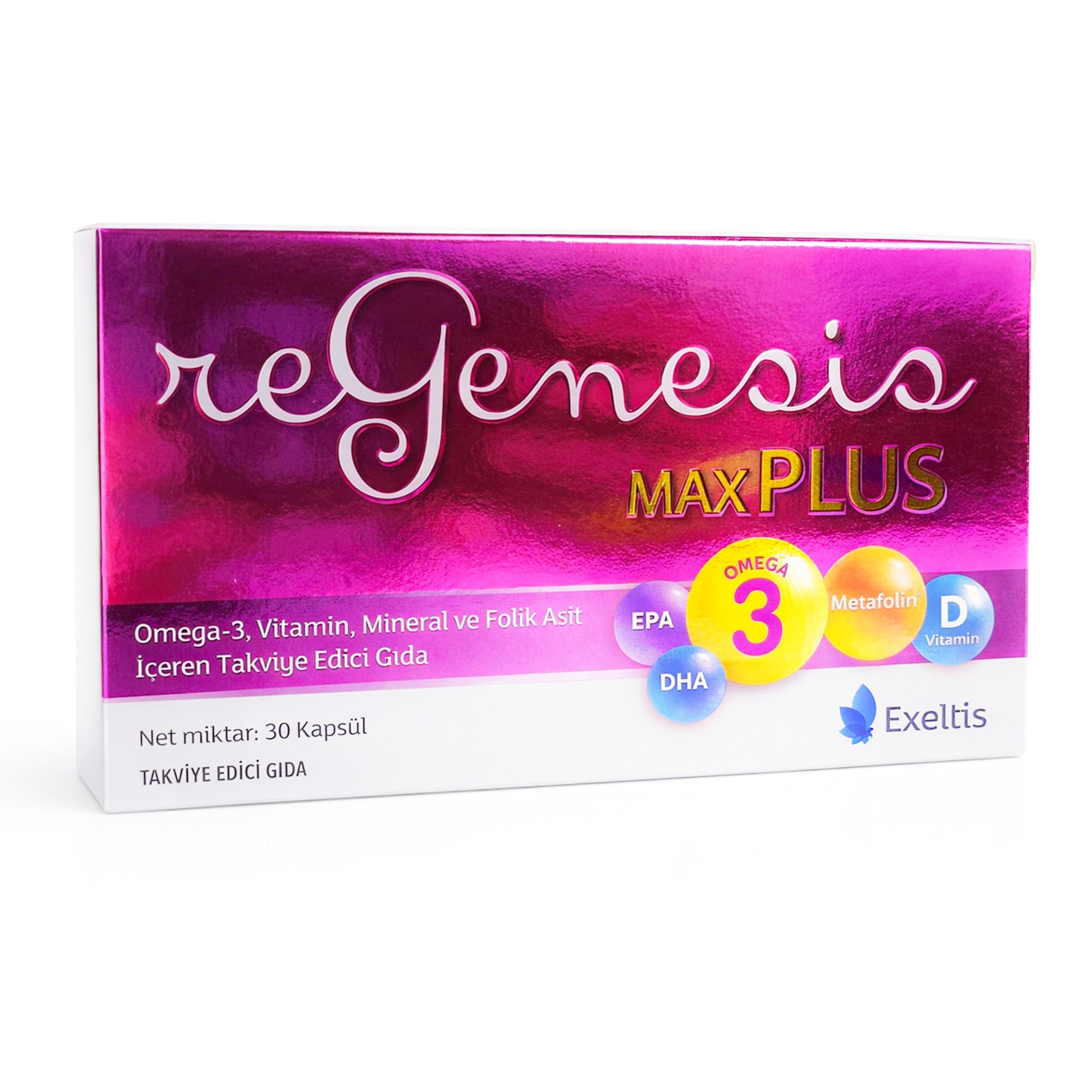 Exeltis Regenesis Max Plus 30 Kapsül