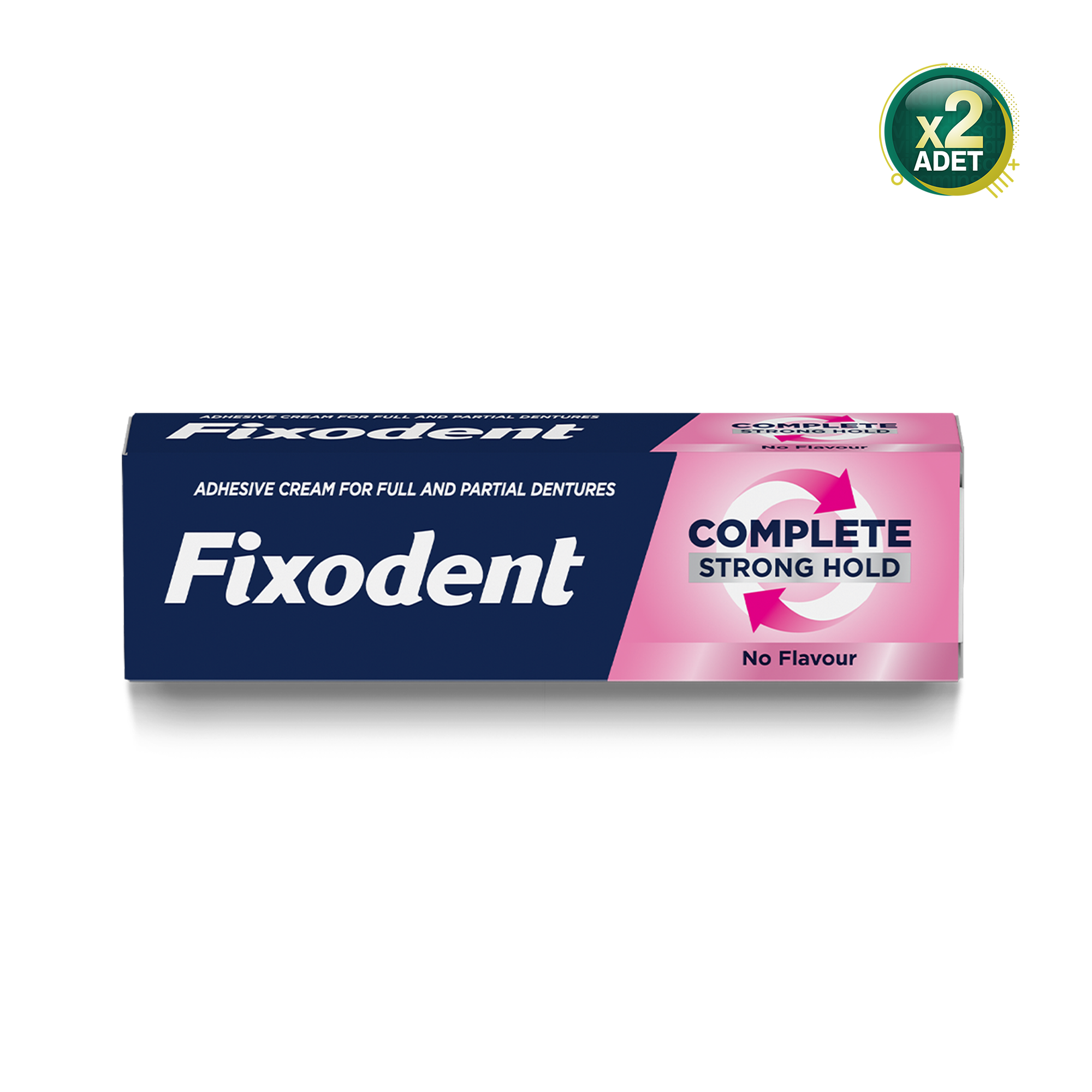 Fixodent Complete Güçlü Tutuş Tat İçermez 47 Gr 2 Adet