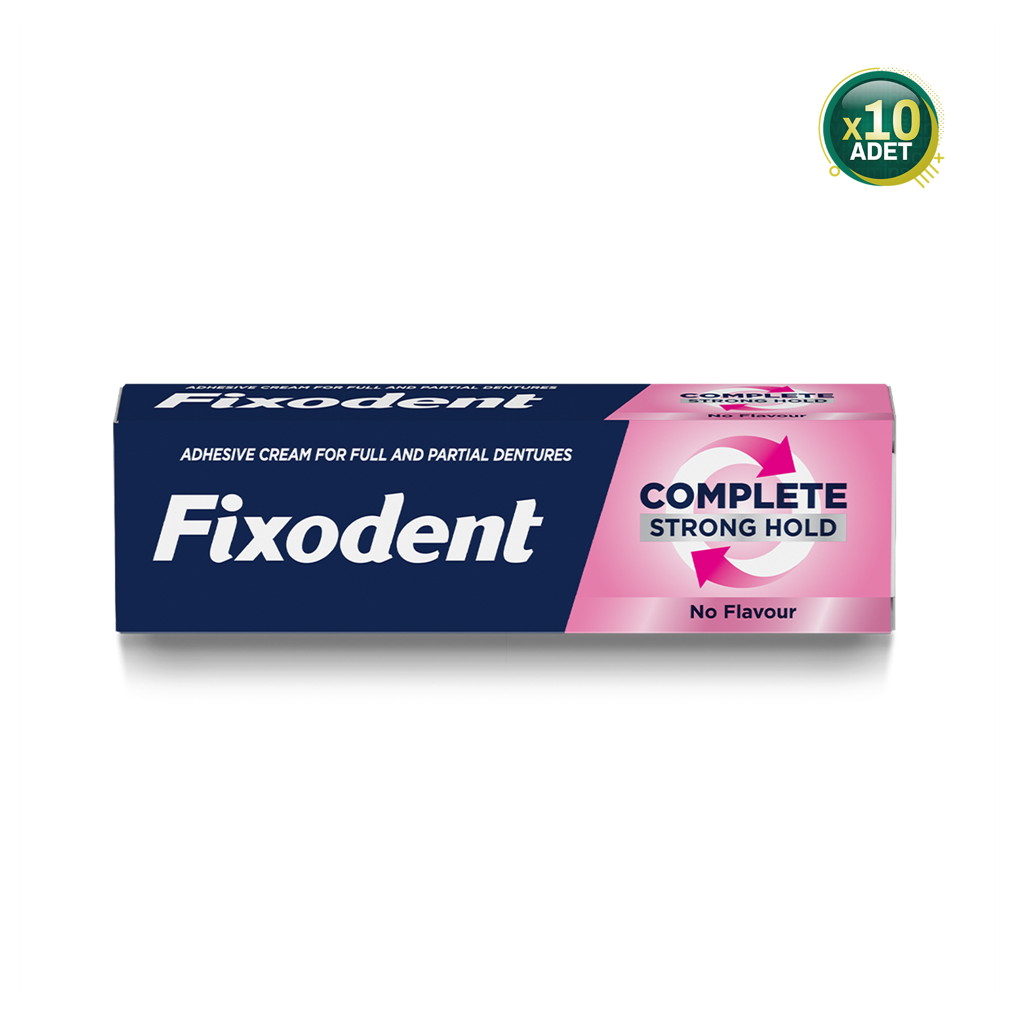 Fixodent Complete Güçlü Tutuş Tat İçermez 47 Gr 10 Adet