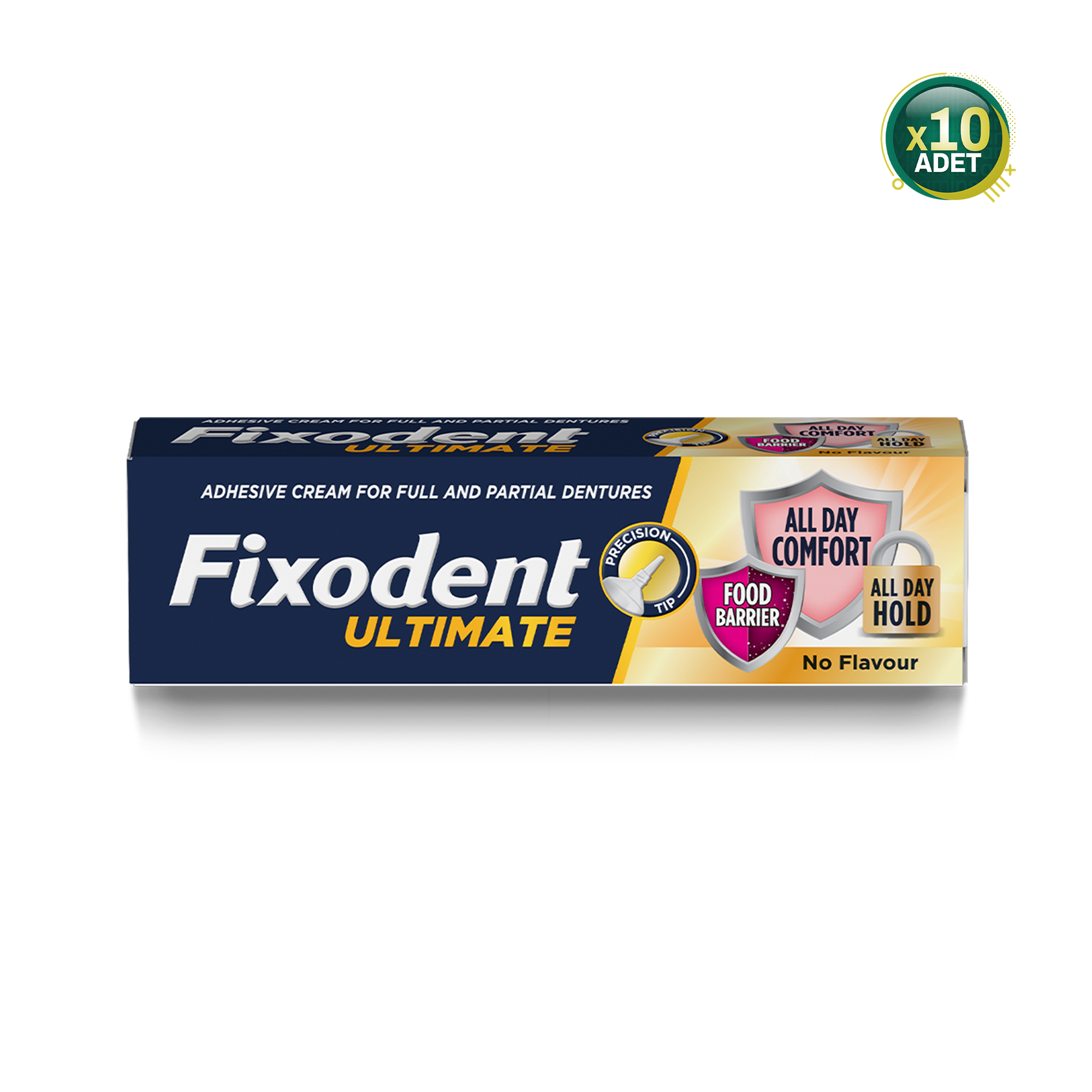 Fixodent Ultimate Ferah Tat Diş Protez Yapıştırıcı 40 gr 10 Adet
