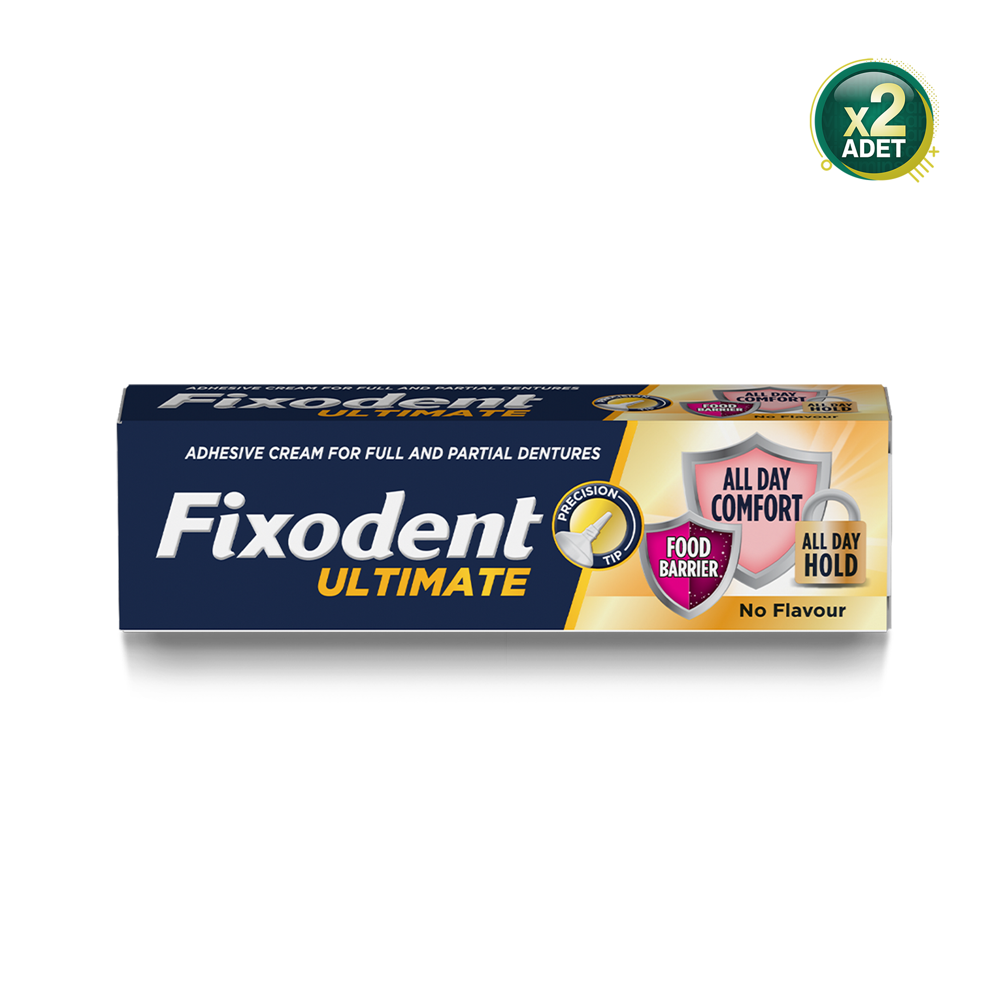 Fixodent Ultimate Ferah Tat Diş Protez Yapıştırıcı 40 gr 2 Adet