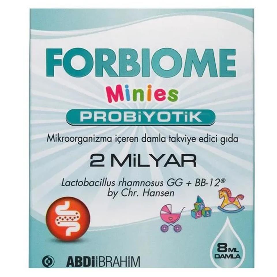 Forbiome Minies Probiyotik Damla 8 ml Fiyatları VitaminSAN