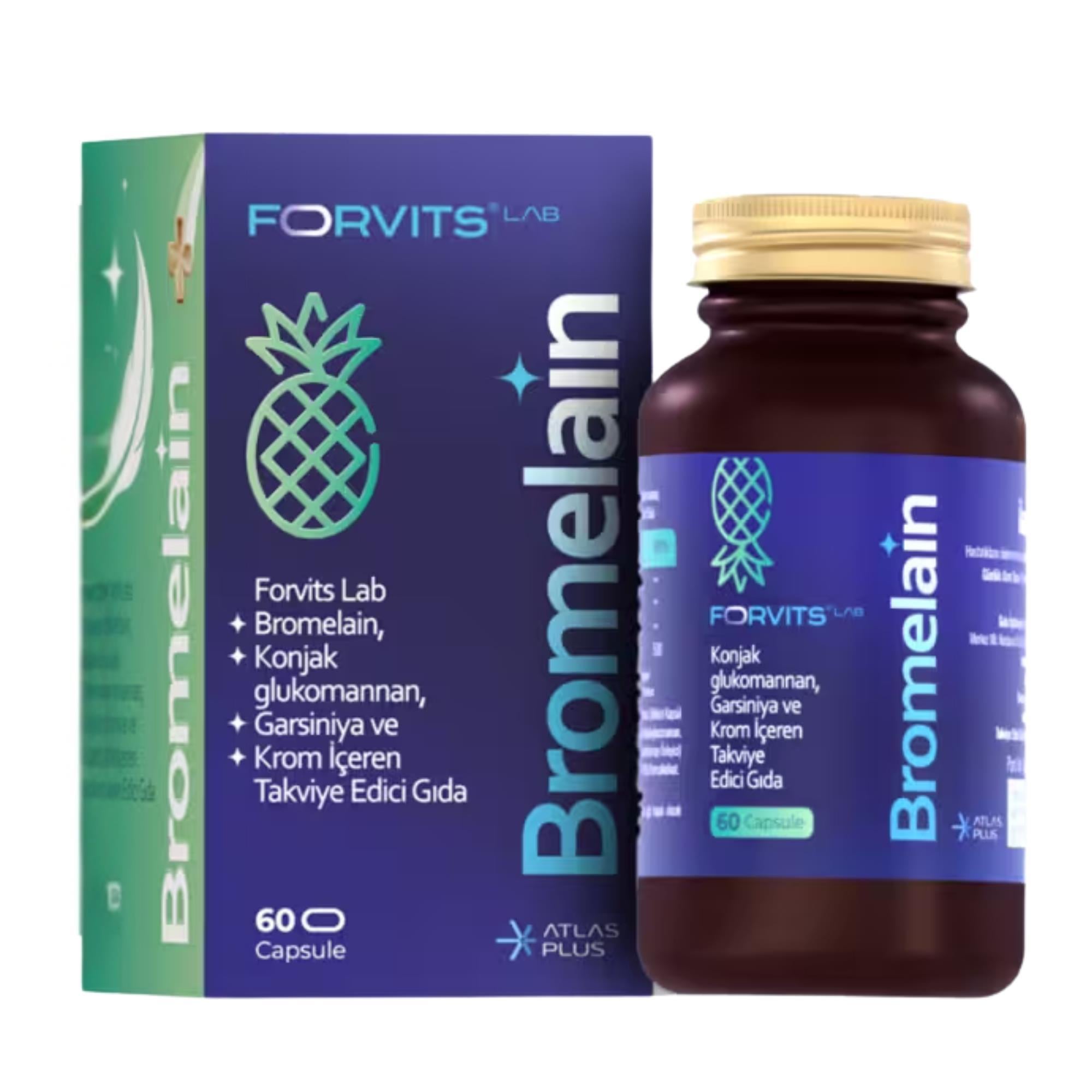 Forvits Lab Bromelain 60 Kapsül