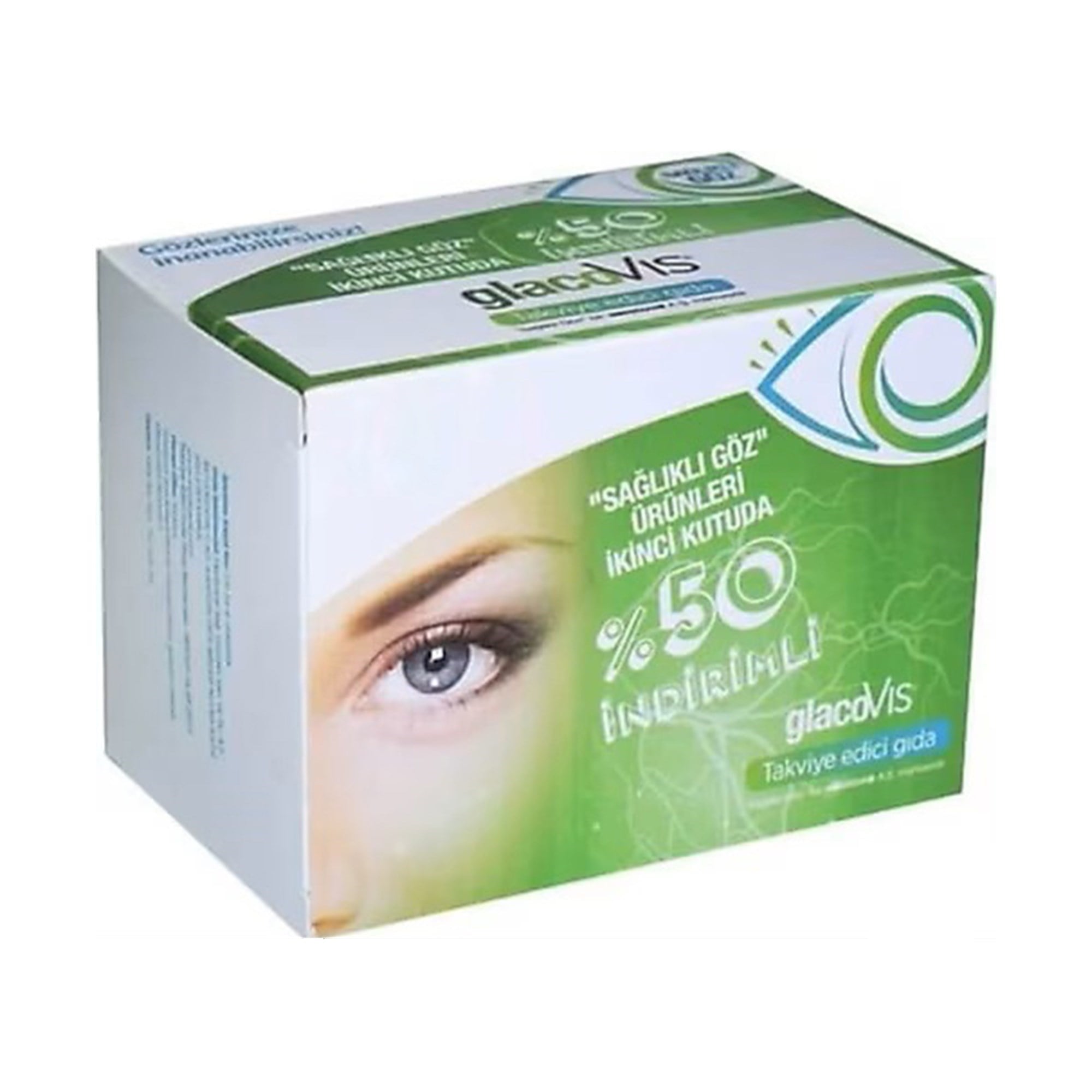 Glacovis 2x30 Kapsül