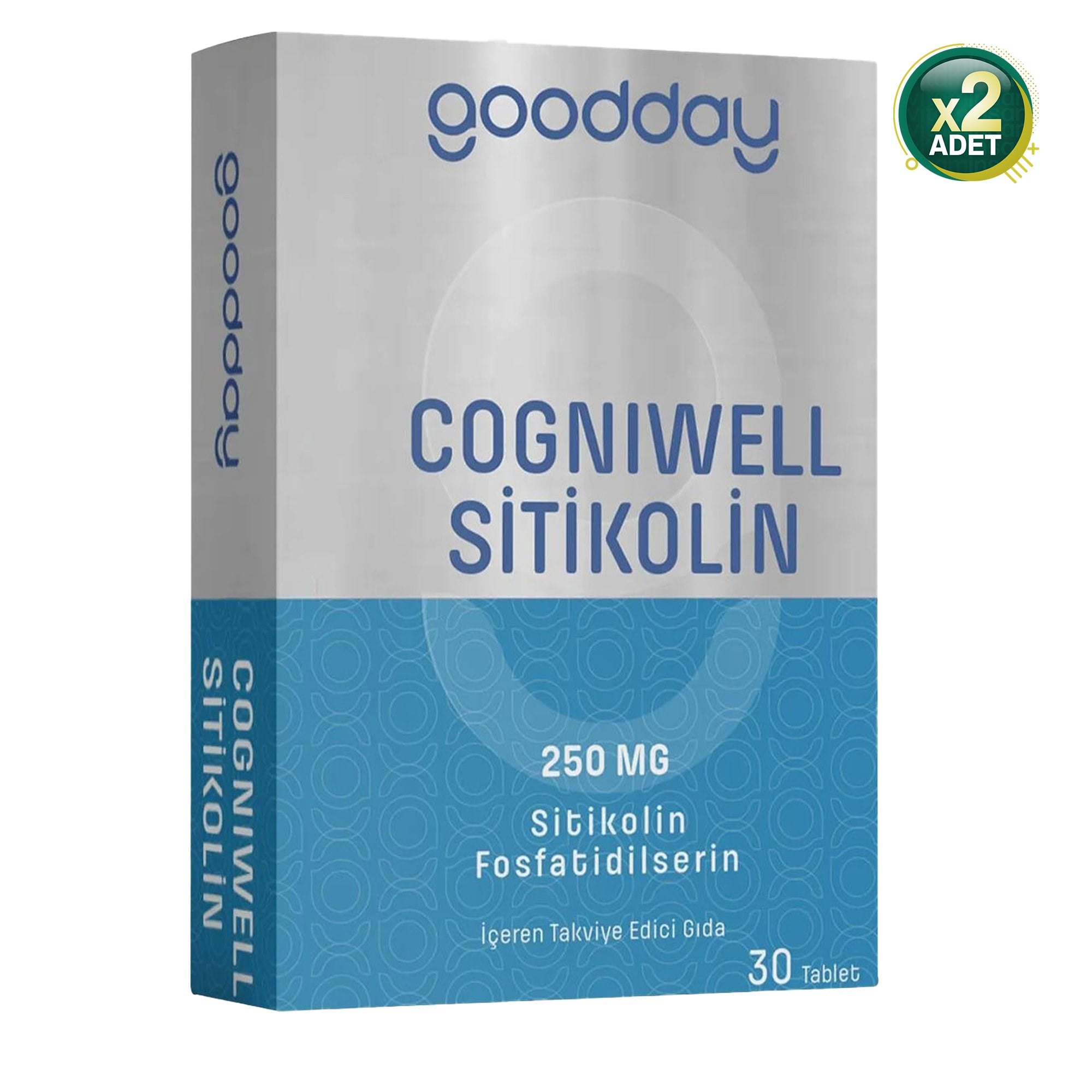 Goodday Cogniwell Sitikolin 30 Tablet 2 Adet