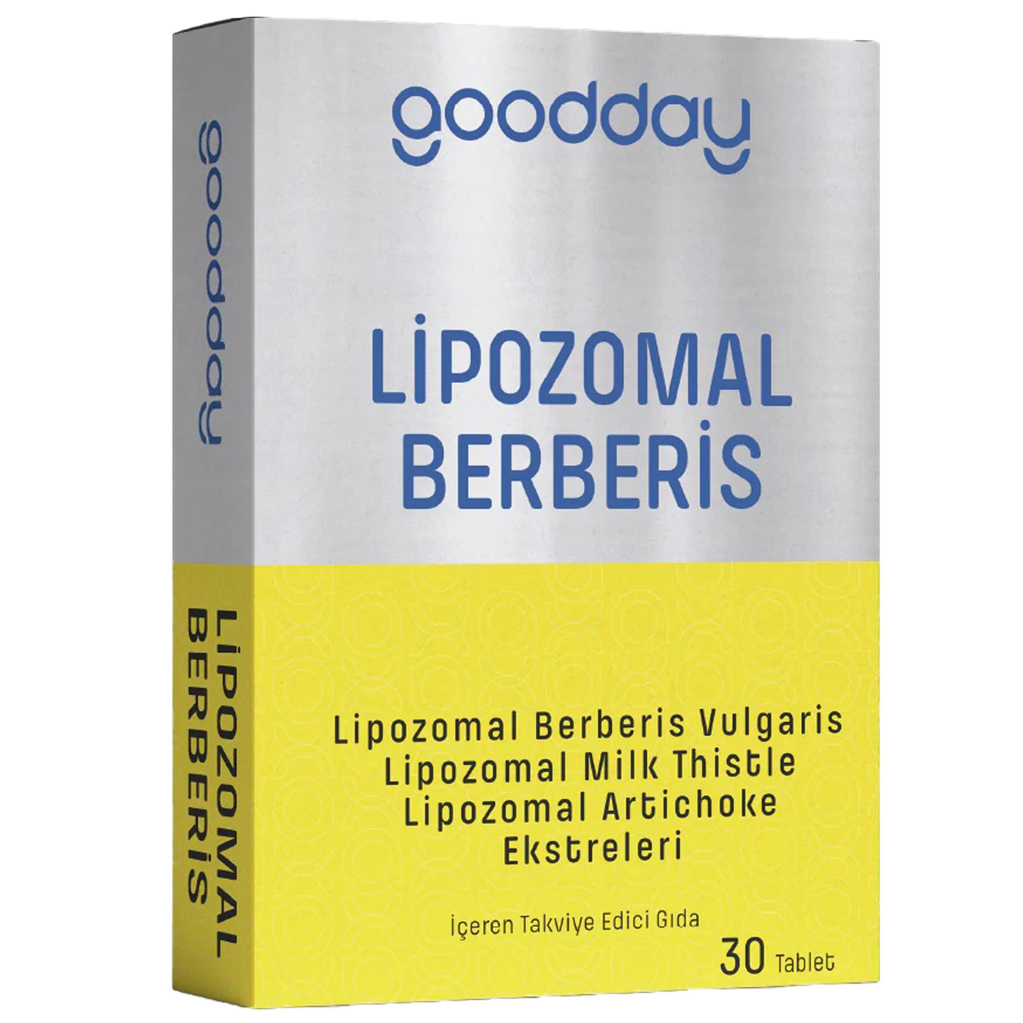 Goodday LİPOZOMAL BERBERİS 30 TABLET