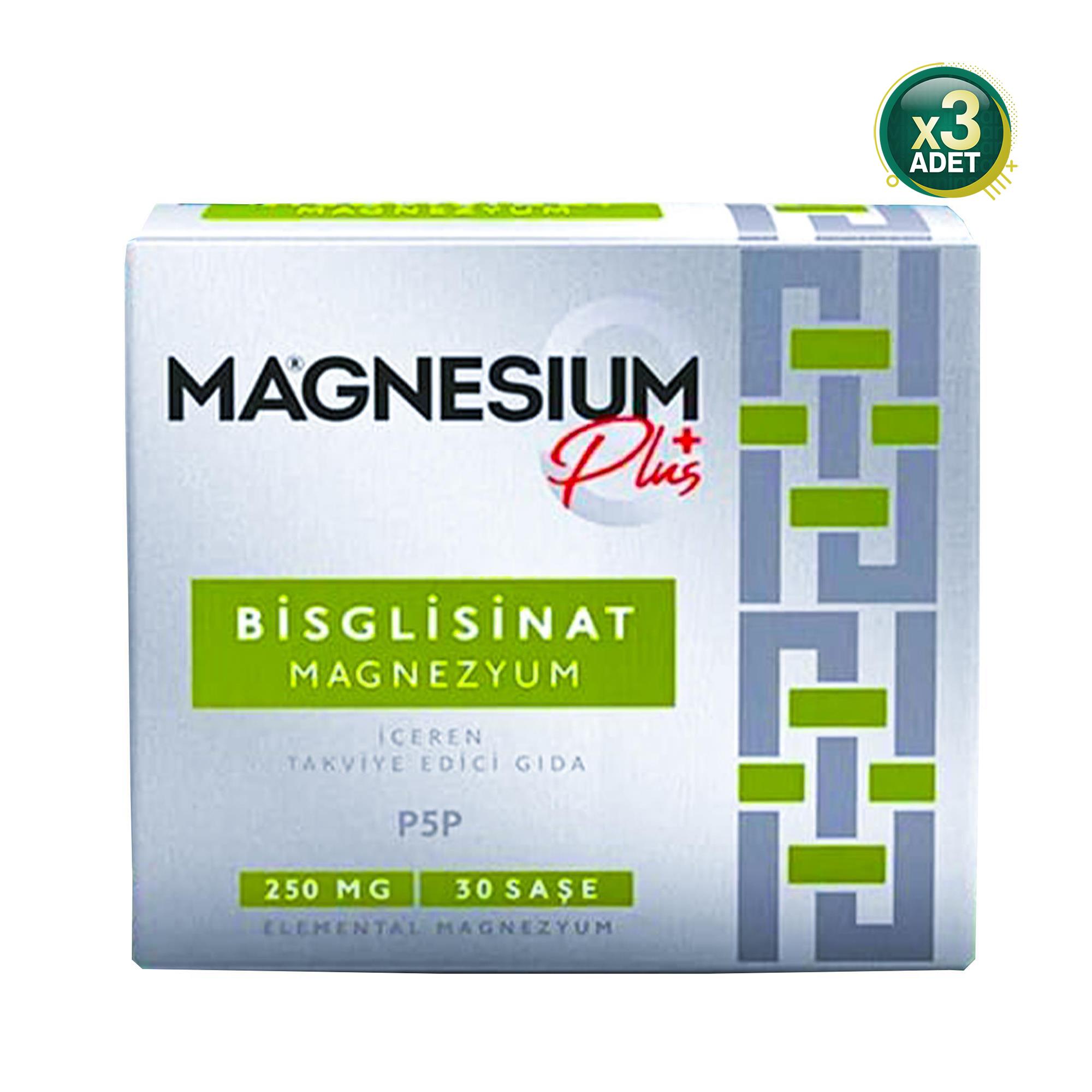 Goodday Magnesium Plus Bisglisinat 30 Saşe 3 Adet