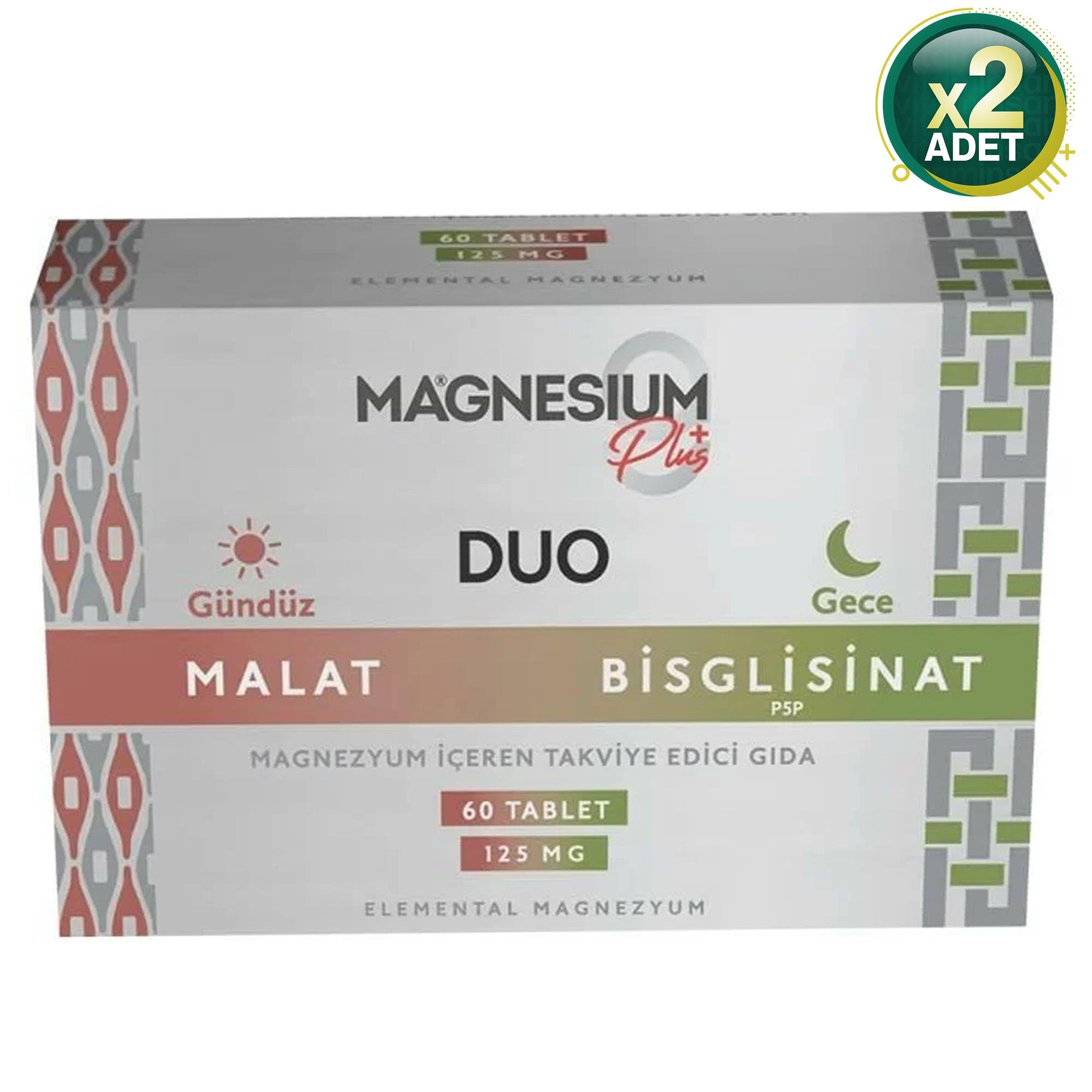 Goodday MAGNESIUM PLUS DUO 60 Tablet 2 Adet