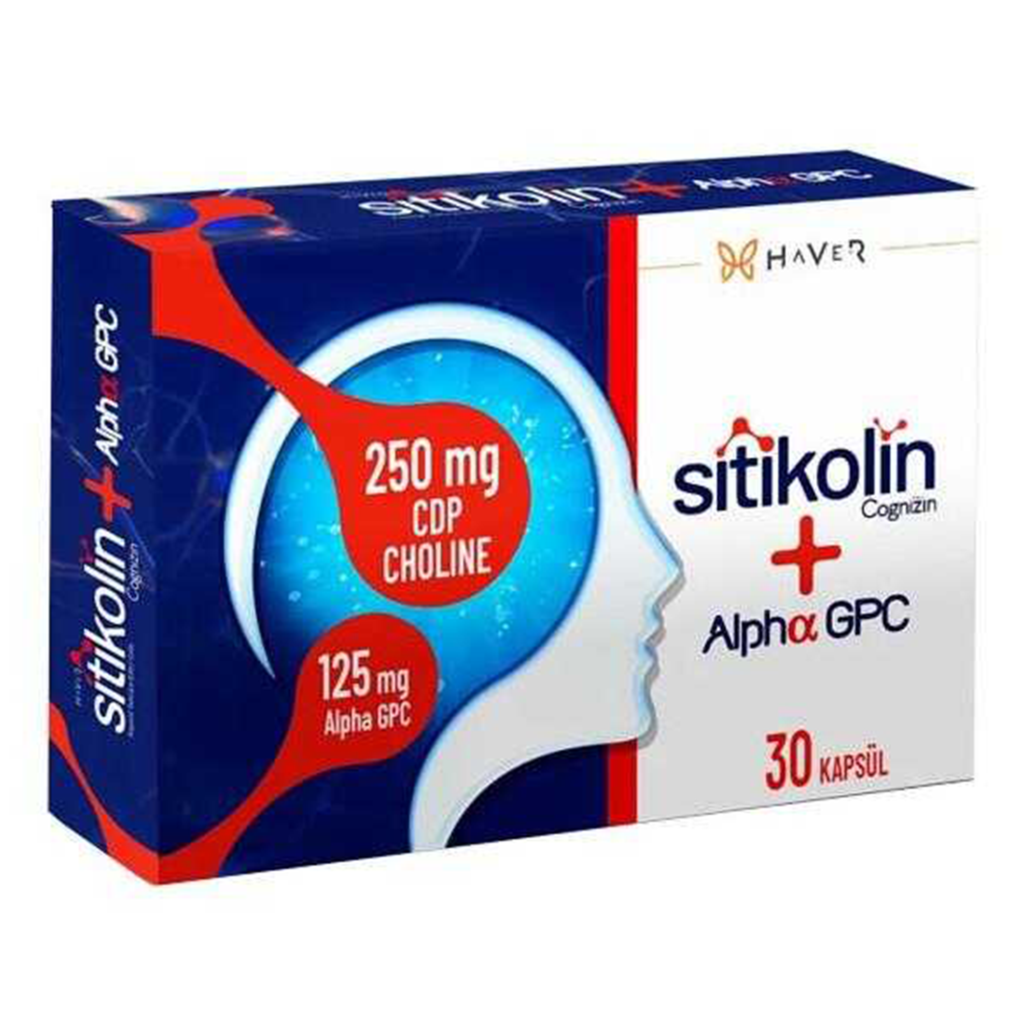 Haver Sitikolin Cognizin Alpha Gpc 30 kapsül